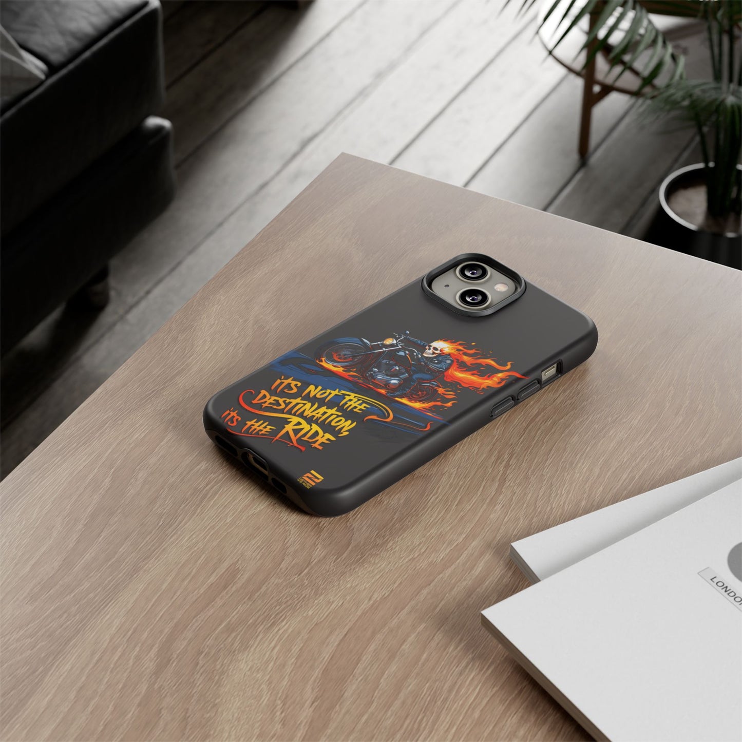Motorcycle Rider Phone Case - "It's Not The Destination, It's The Ride"