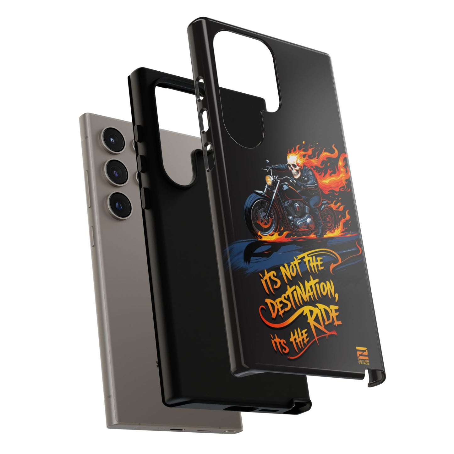 Motorcycle Rider Phone Case - "It's Not The Destination, It's The Ride"