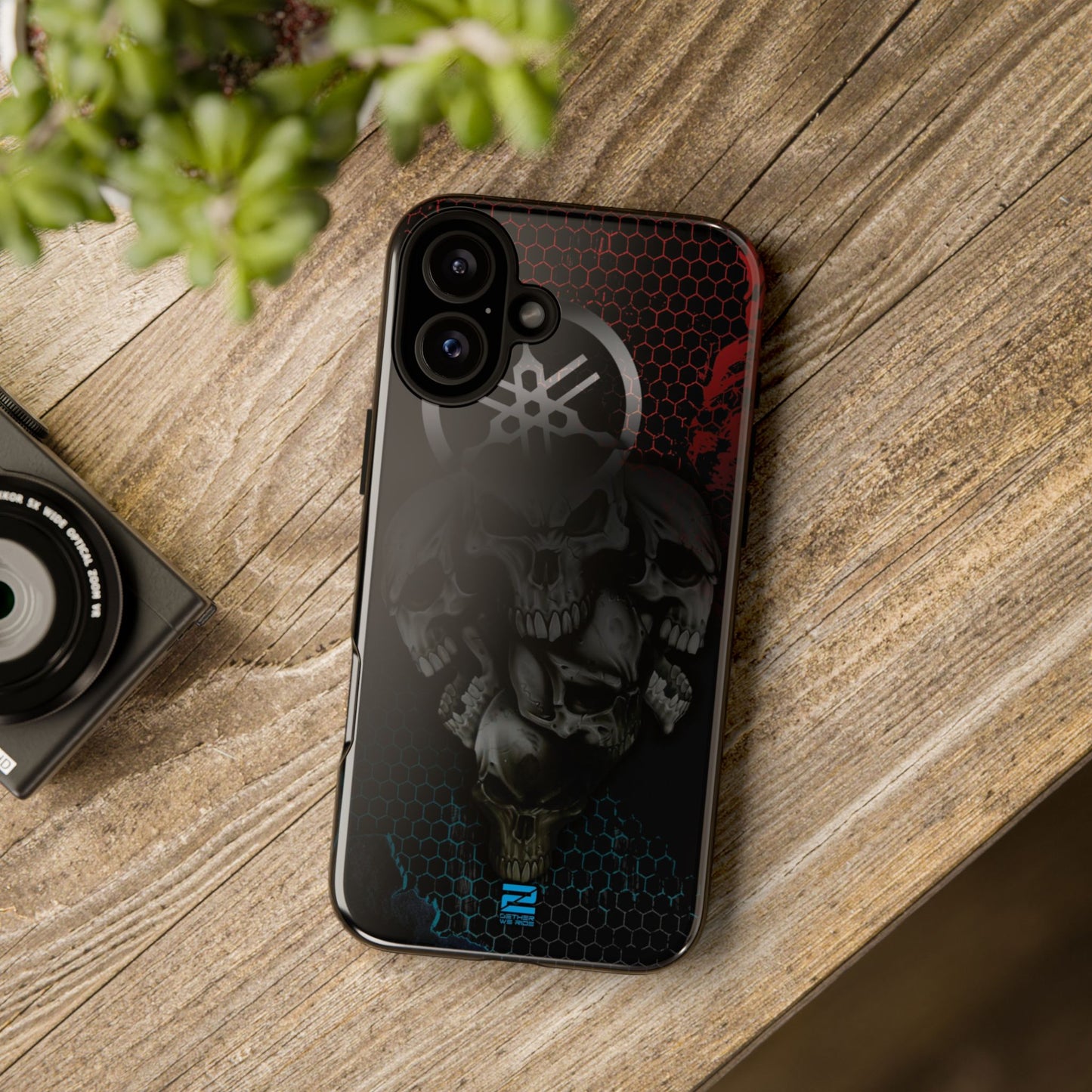 Yamaha Inspired Lifestyle. Yamaha 5 Skulls tough phone cases.
