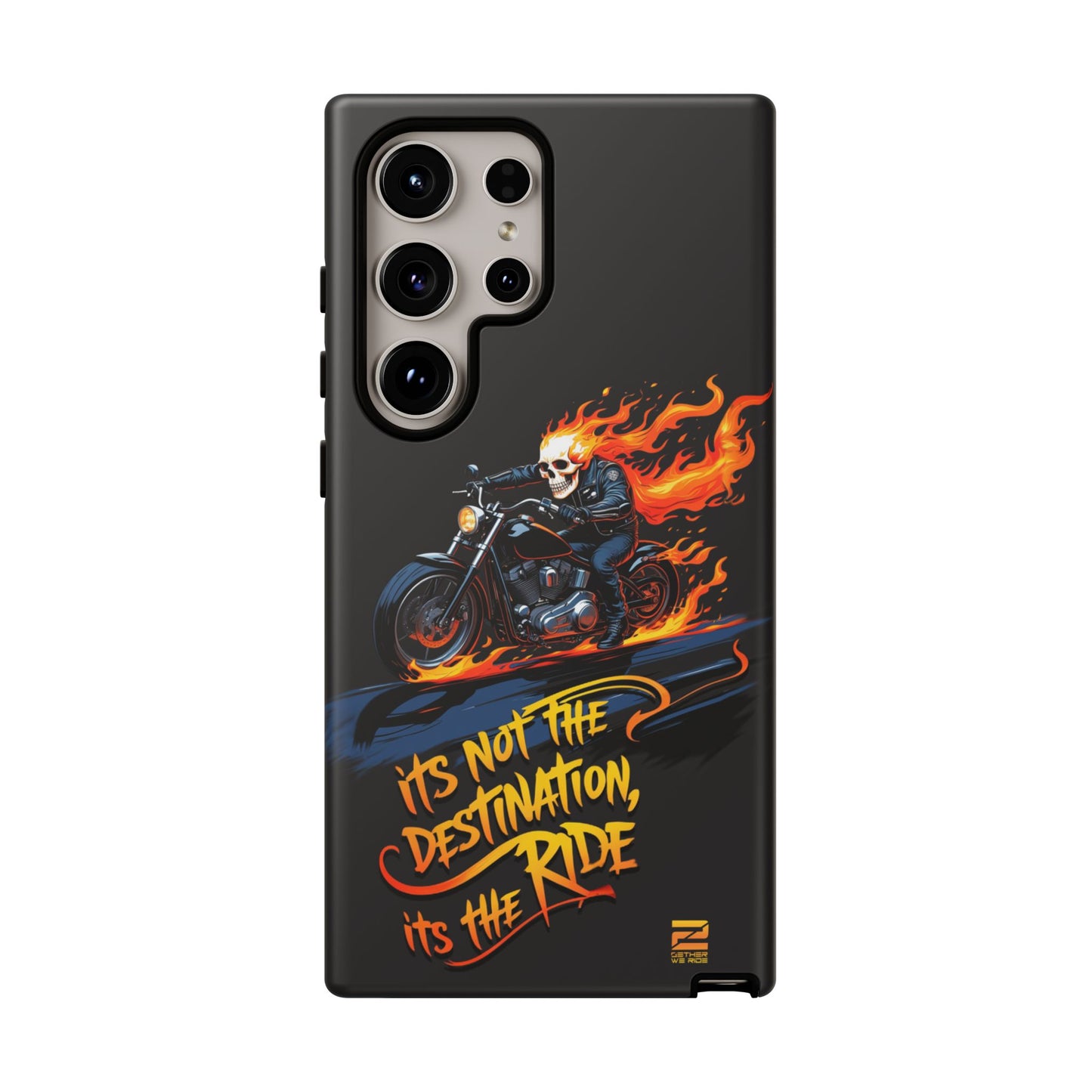 Motorcycle Rider Phone Case - "It's Not The Destination, It's The Ride"