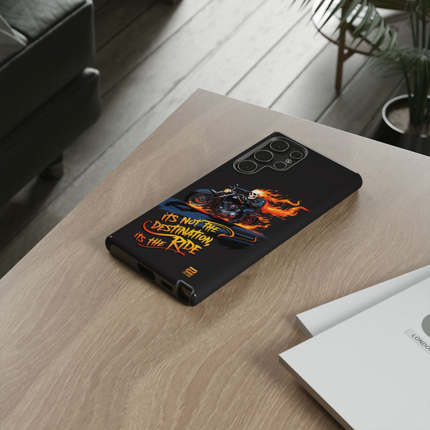 Motorcycle Rider Phone Case - "It's Not The Destination, It's The Ride"