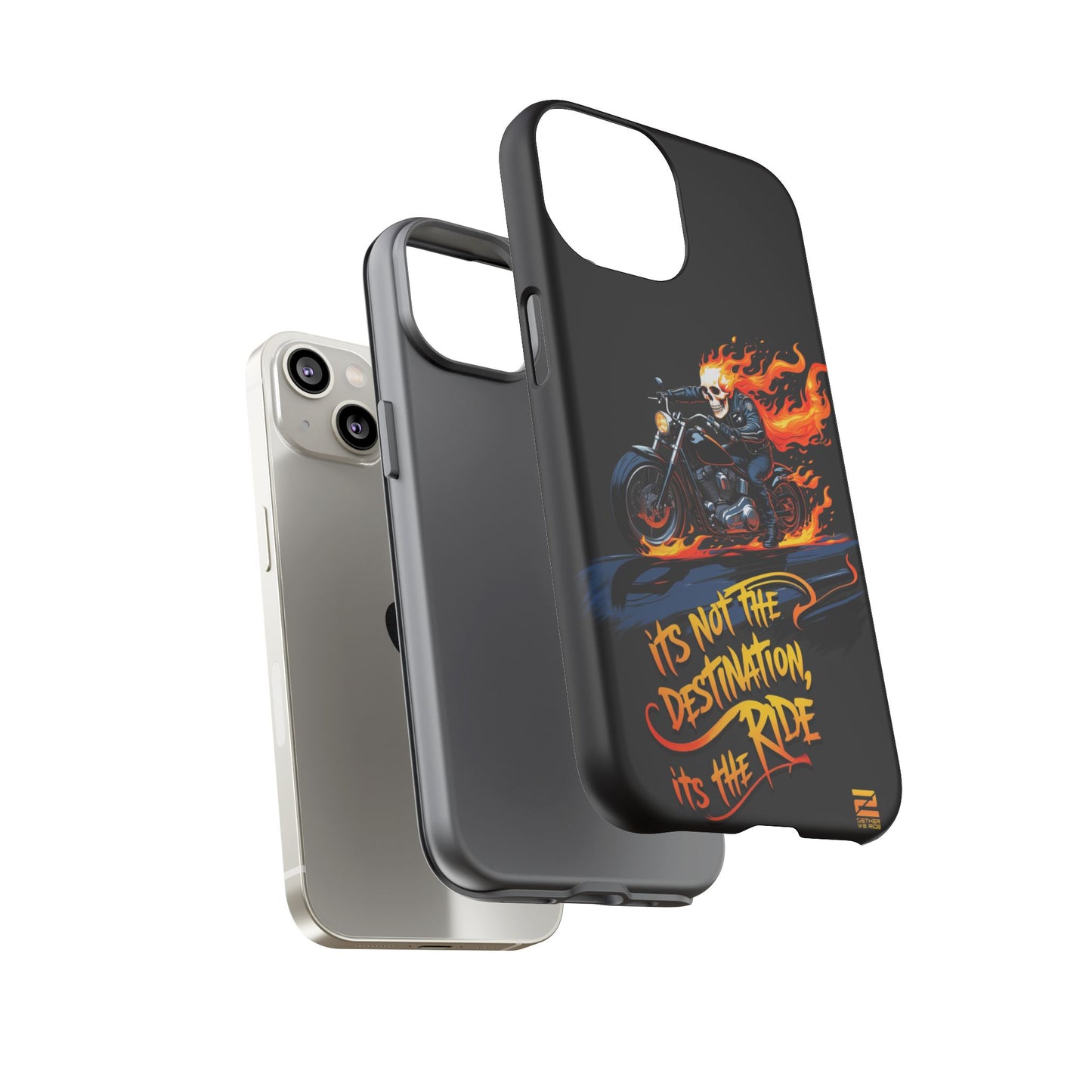 Motorcycle Rider Phone Case - "It's Not The Destination, It's The Ride"