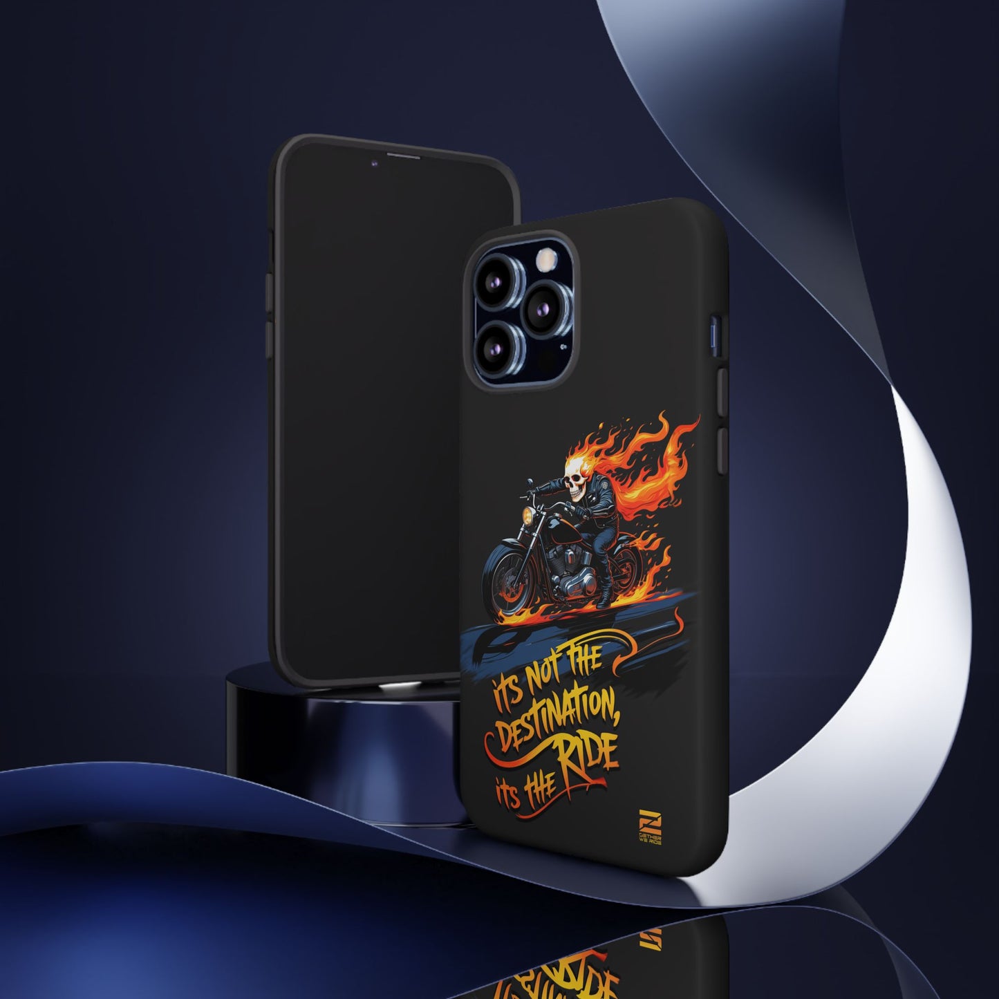 Motorcycle Rider Phone Case - "It's Not The Destination, It's The Ride"