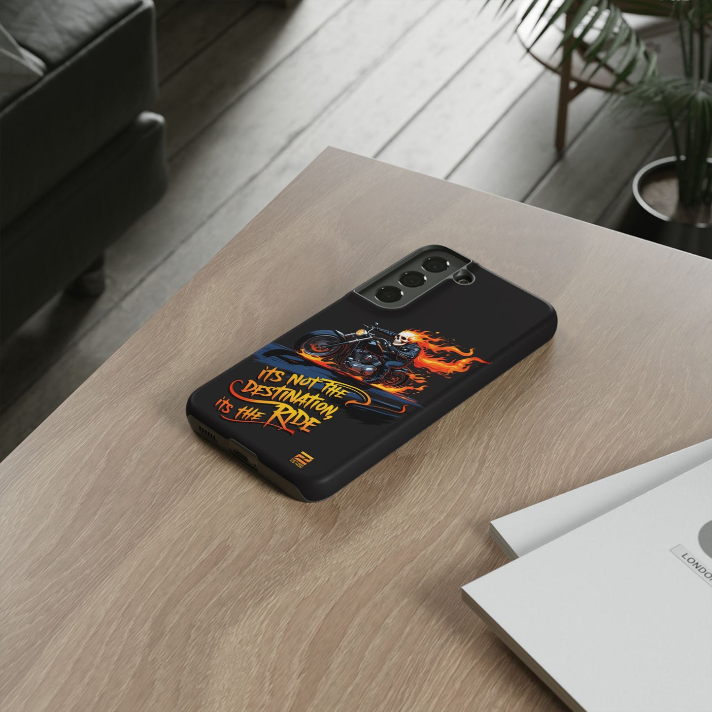Motorcycle Rider Phone Case - "It's Not The Destination, It's The Ride"