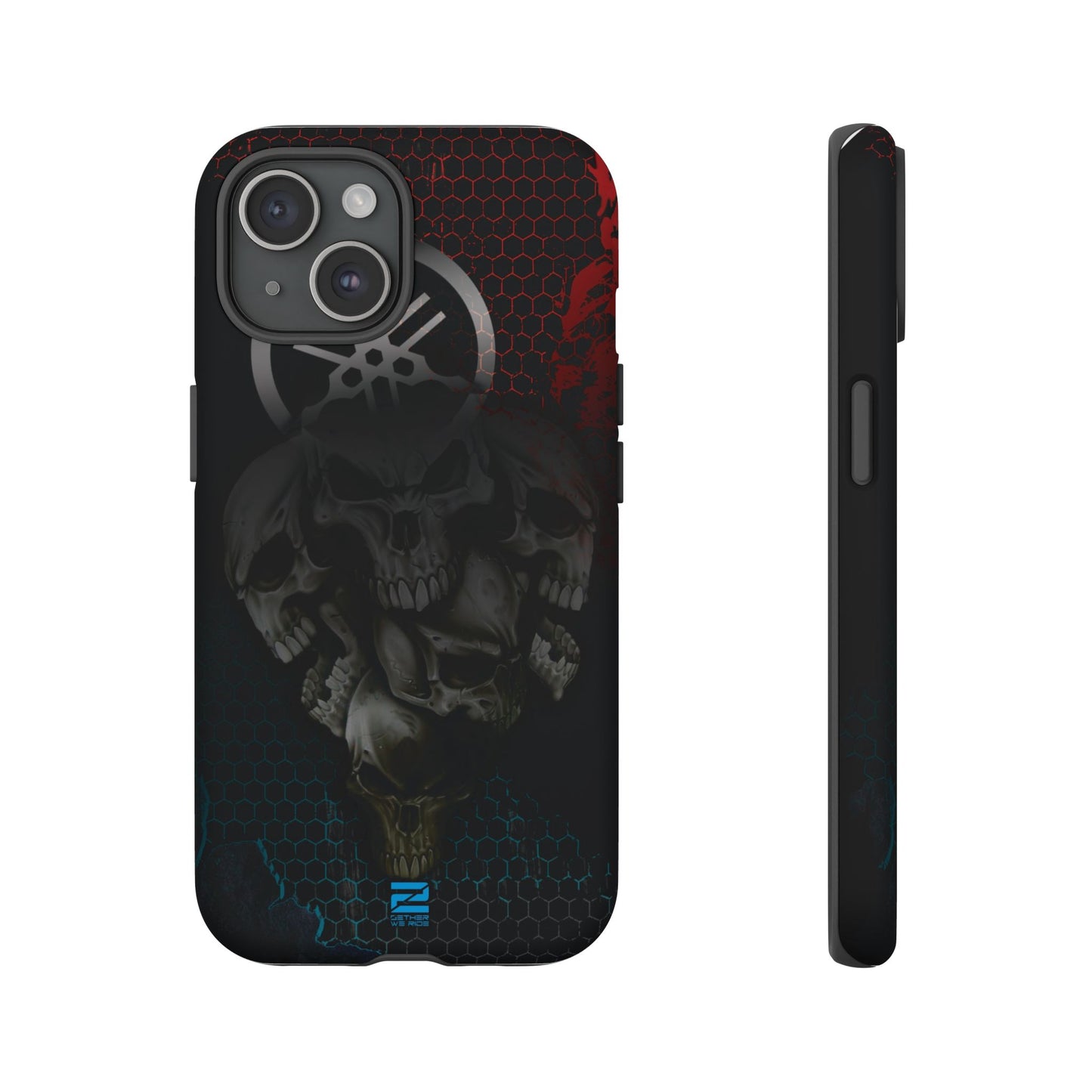 Yamaha Inspired Lifestyle. Yamaha 5 Skulls tough phone cases.