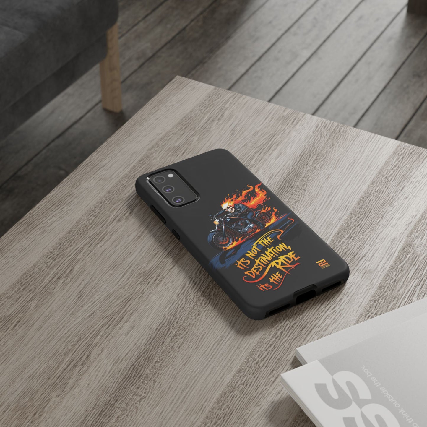 Motorcycle Rider Phone Case - "It's Not The Destination, It's The Ride"