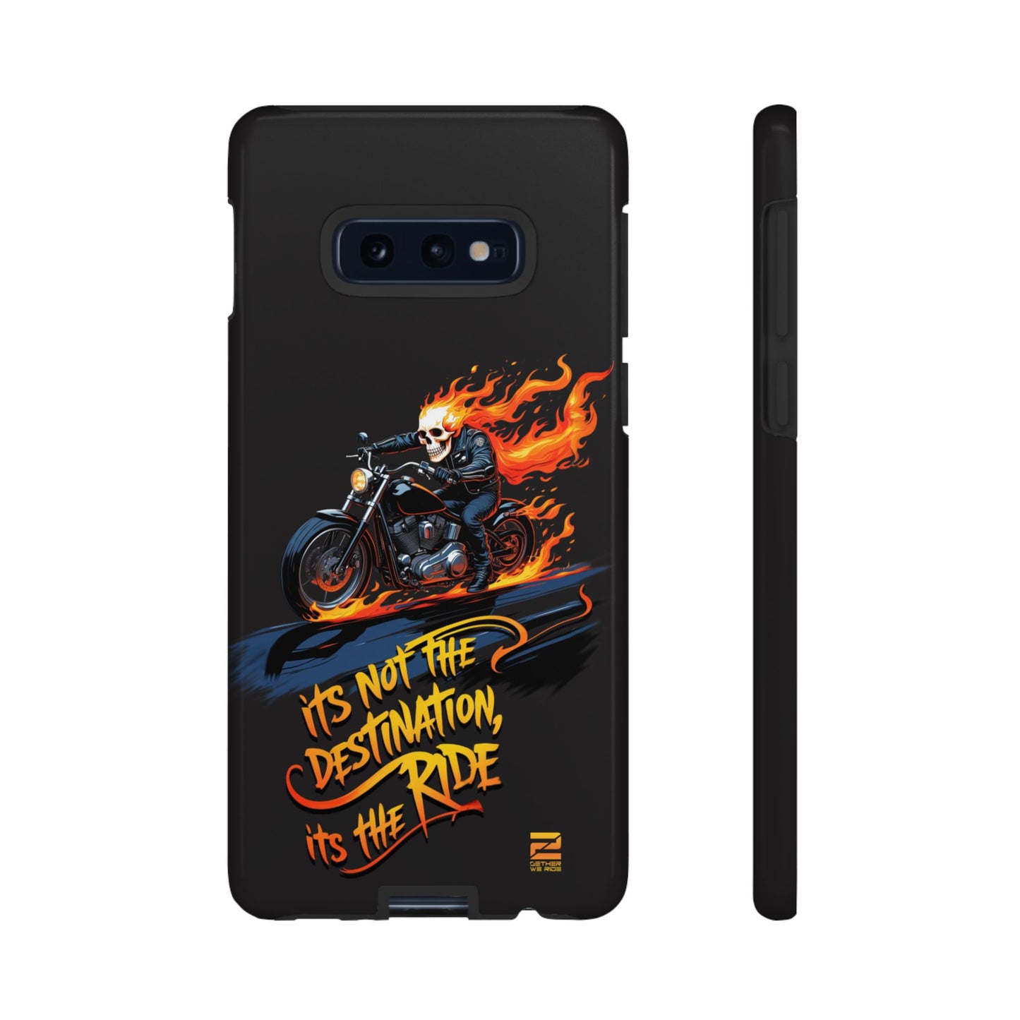 Motorcycle Rider Phone Case - "It's Not The Destination, It's The Ride"
