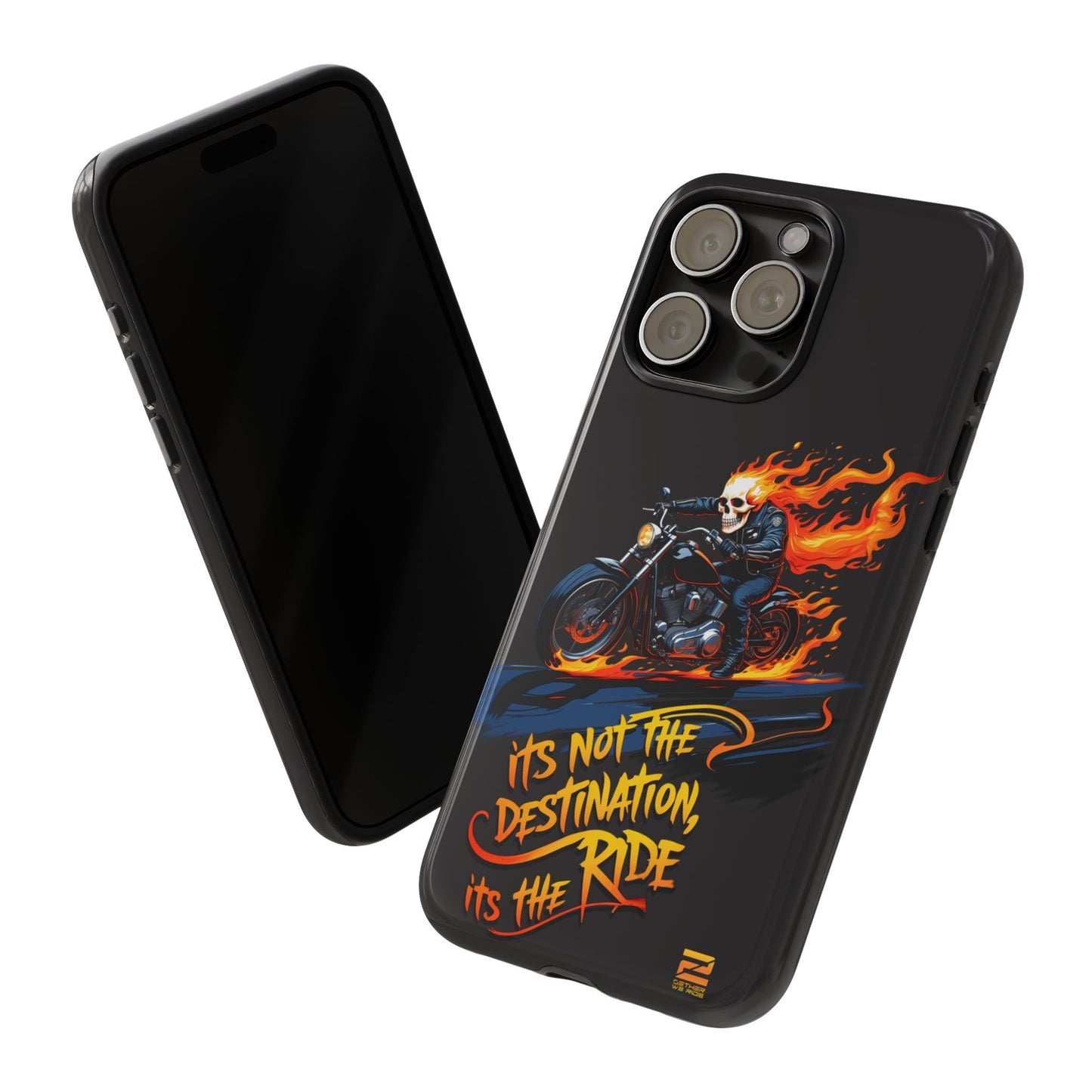 Motorcycle Rider Phone Case - "It's Not The Destination, It's The Ride"