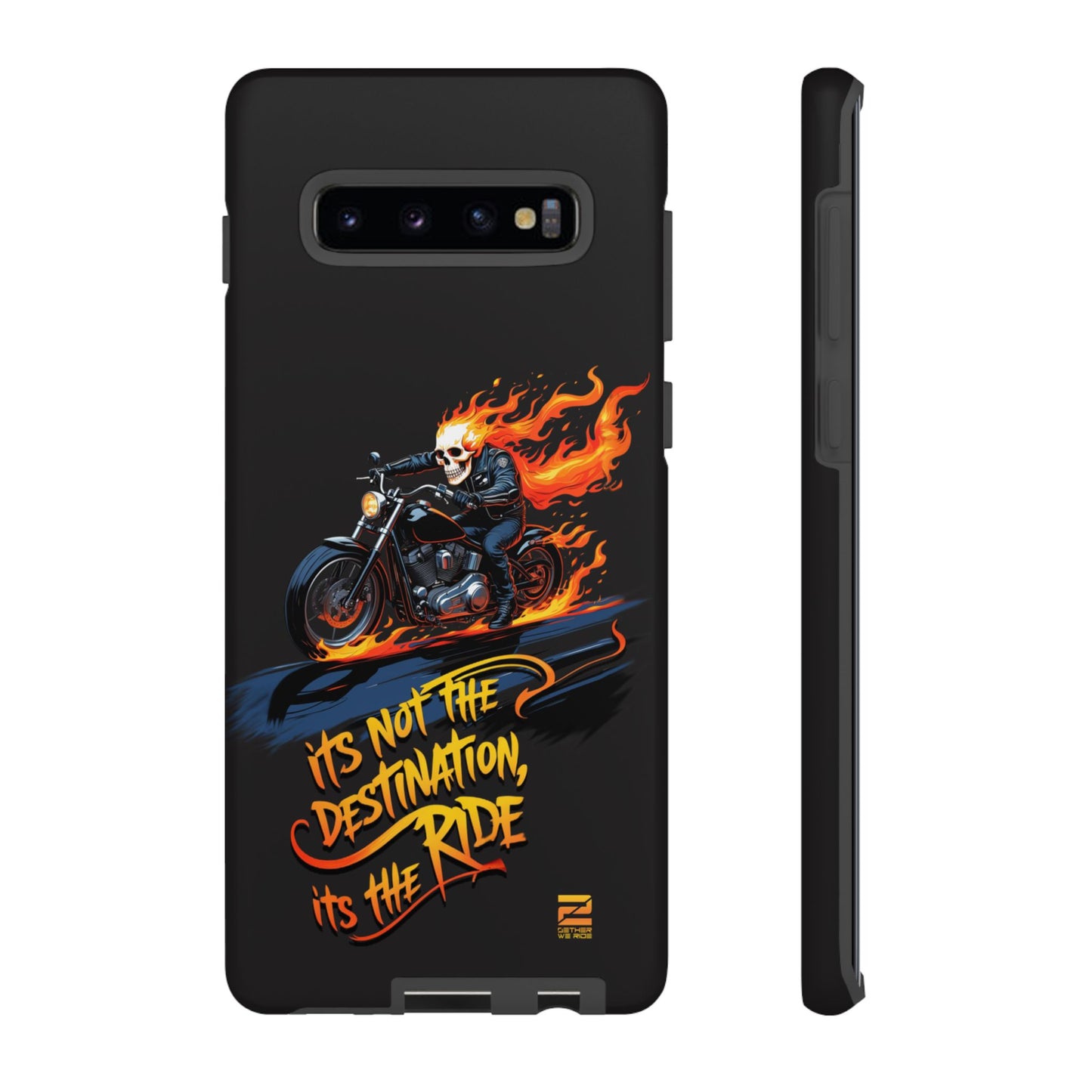 Motorcycle Rider Phone Case - "It's Not The Destination, It's The Ride"