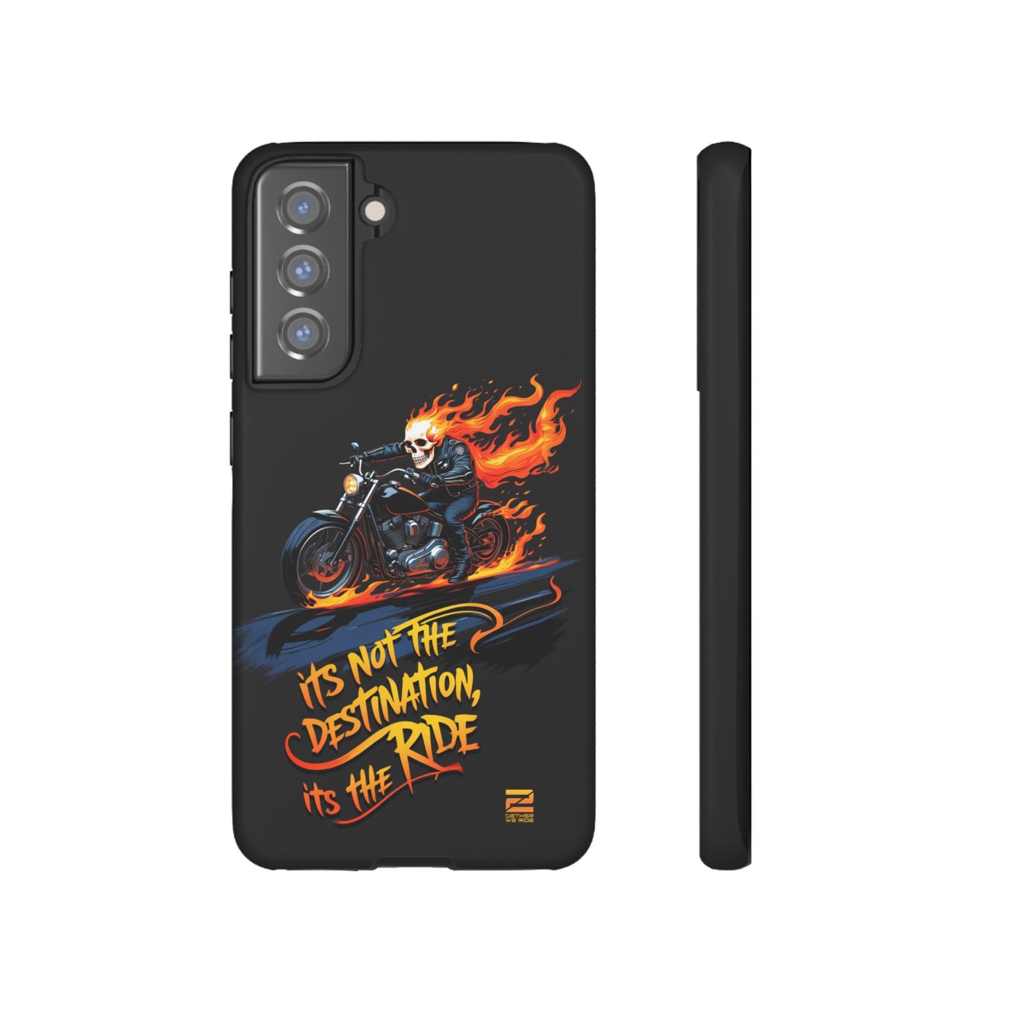 Motorcycle Rider Phone Case - "It's Not The Destination, It's The Ride"