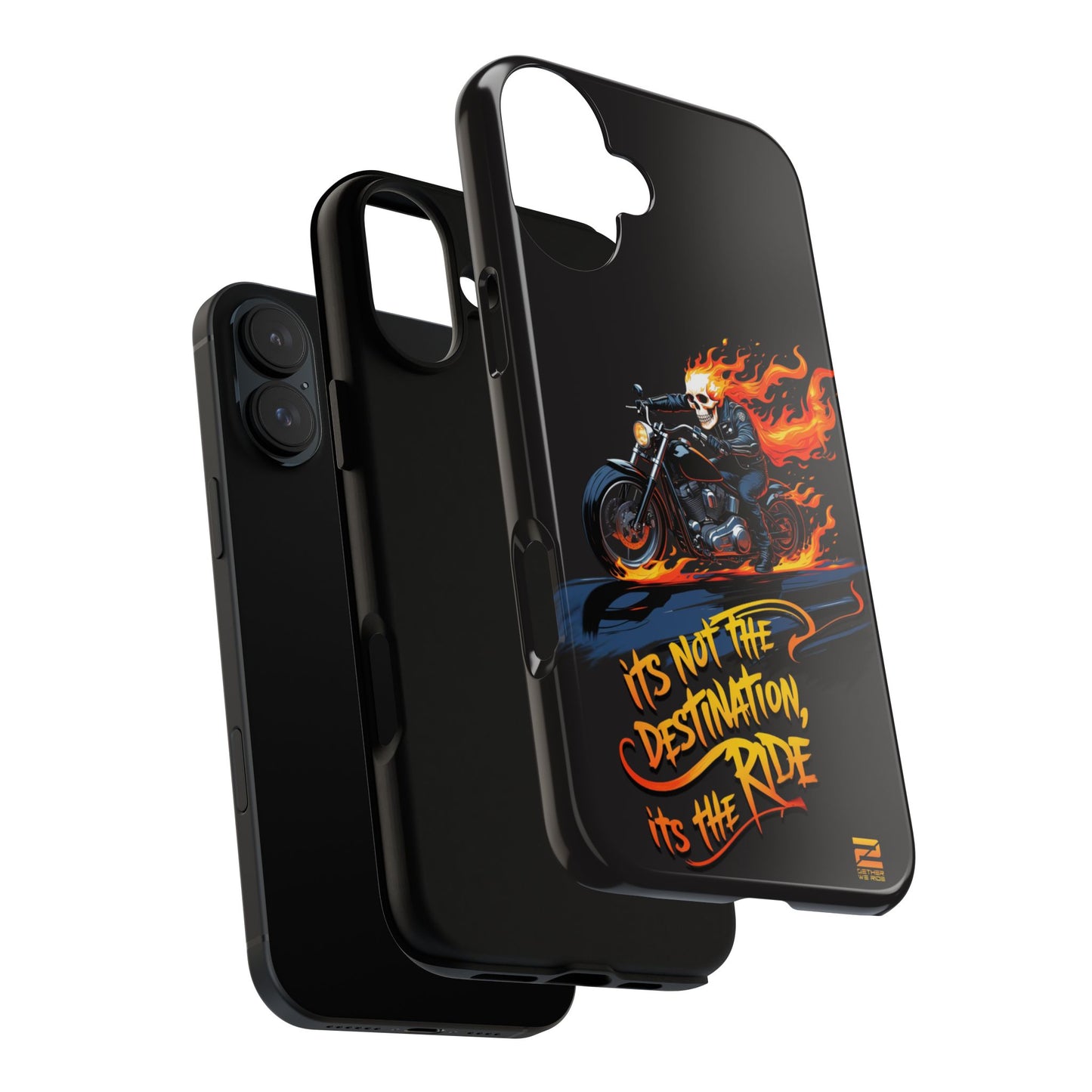 Motorcycle Rider Phone Case - "It's Not The Destination, It's The Ride"