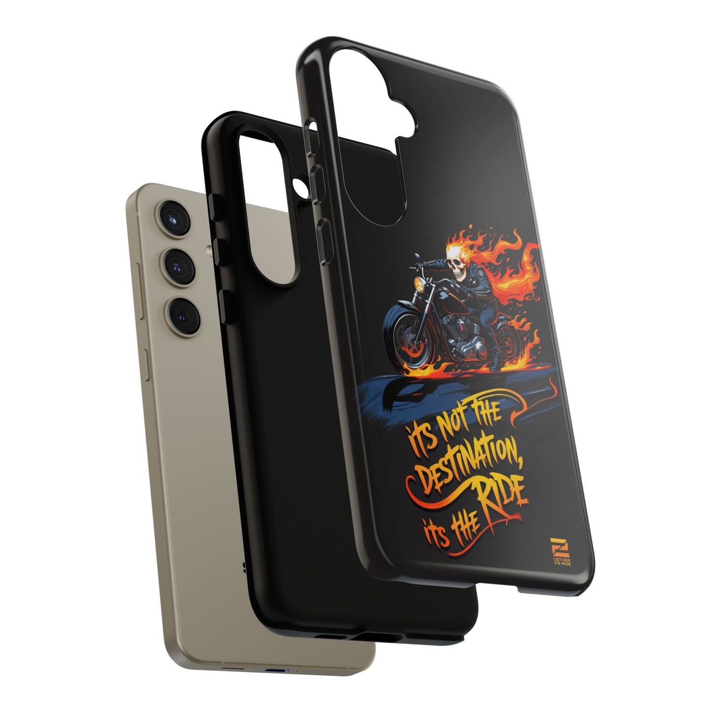 Motorcycle Rider Phone Case - "It's Not The Destination, It's The Ride"