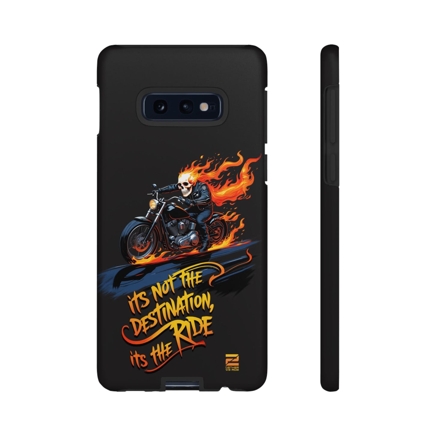Motorcycle Rider Phone Case - "It's Not The Destination, It's The Ride"