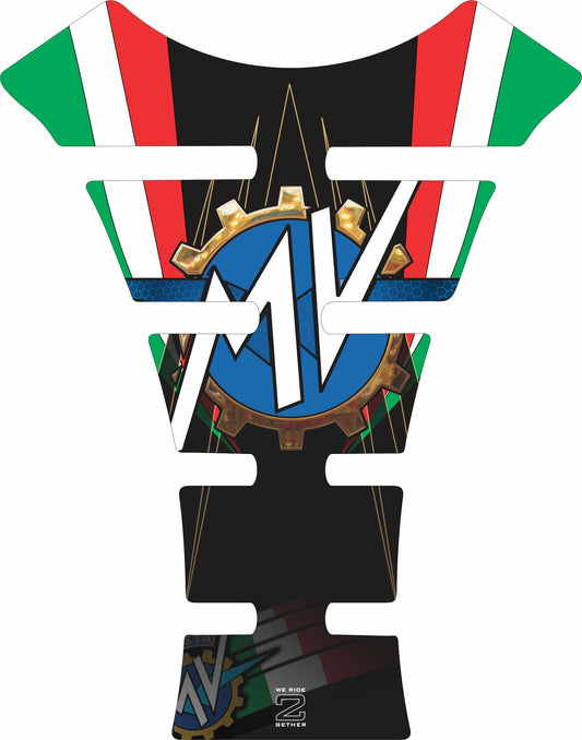 MV Agusta Black Standard Tank Pad.