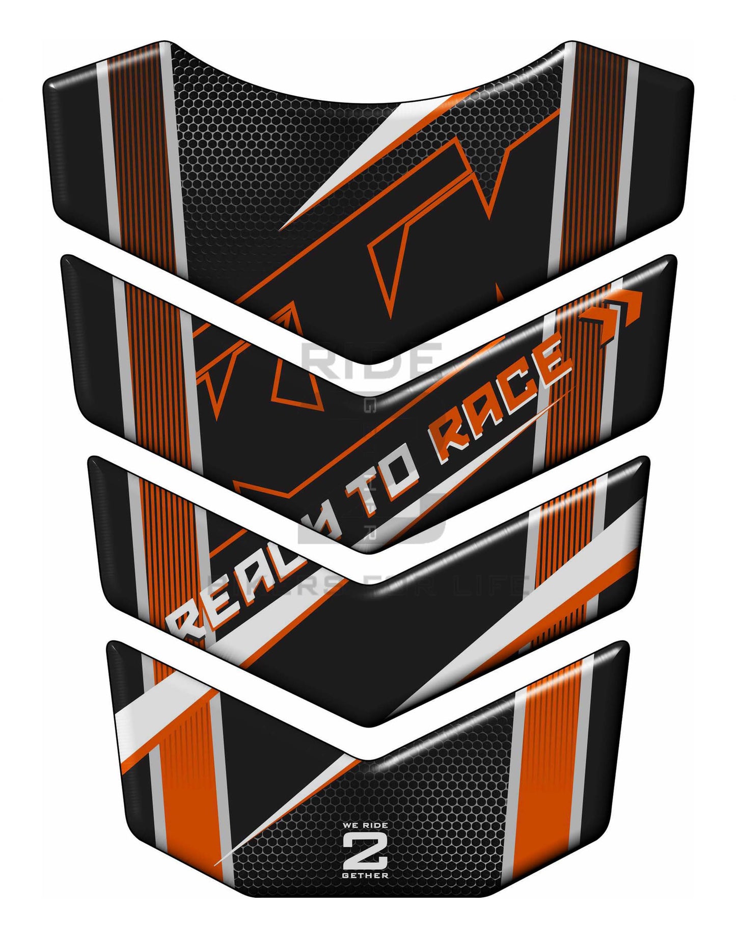 KTM Black Generic Tank Pad 2020 - 2022