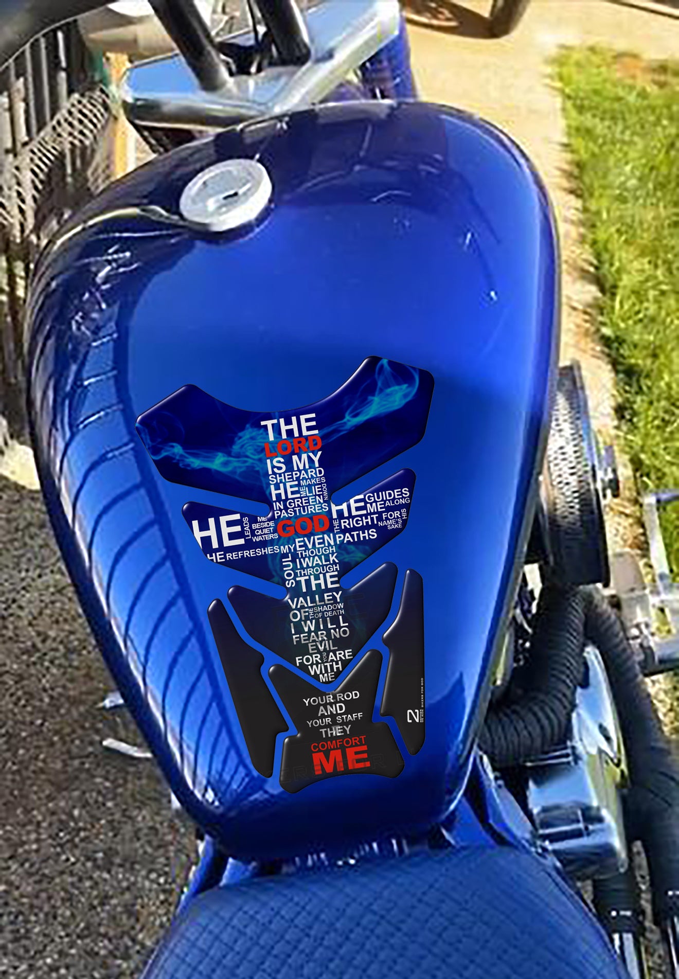 Aprilia Tank Pad,
BMW Tank Pad,
Ducati Tank Pad,
Honda Tank Pad,
Kawasaki Tank Pad,
KTM Tank Pad,
MV Agusta Tank Pad,
Suzuki Tank Pad,
Triumph Tank Pad,
Yamaha Tank Pad,
Street Tank Pads,
Aprilia Tank Pad,
Religious tank pad,