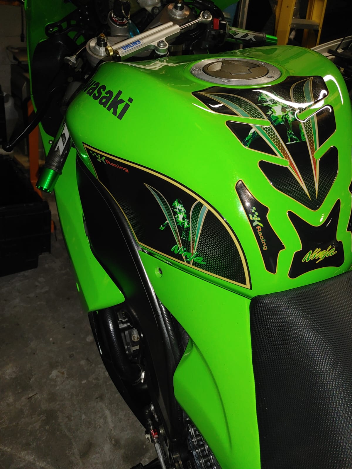 Kawasaki Side and Fuel Pads