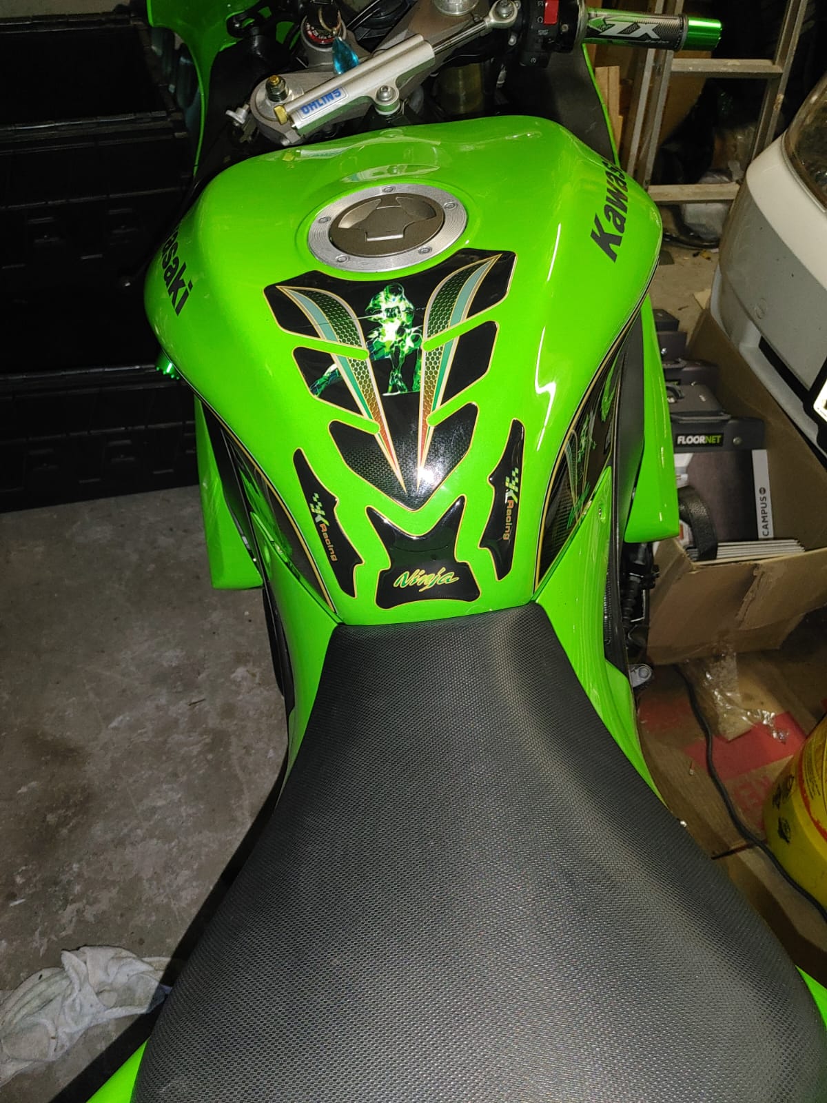 kawasaki Tank Pad Protectors