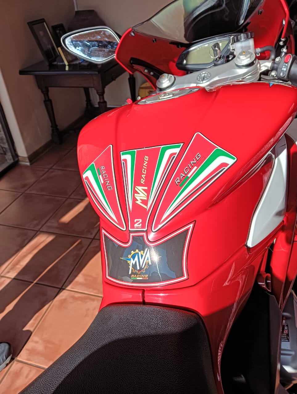 MV Agusta Tank Pads, MV Agusta Tank protectors
