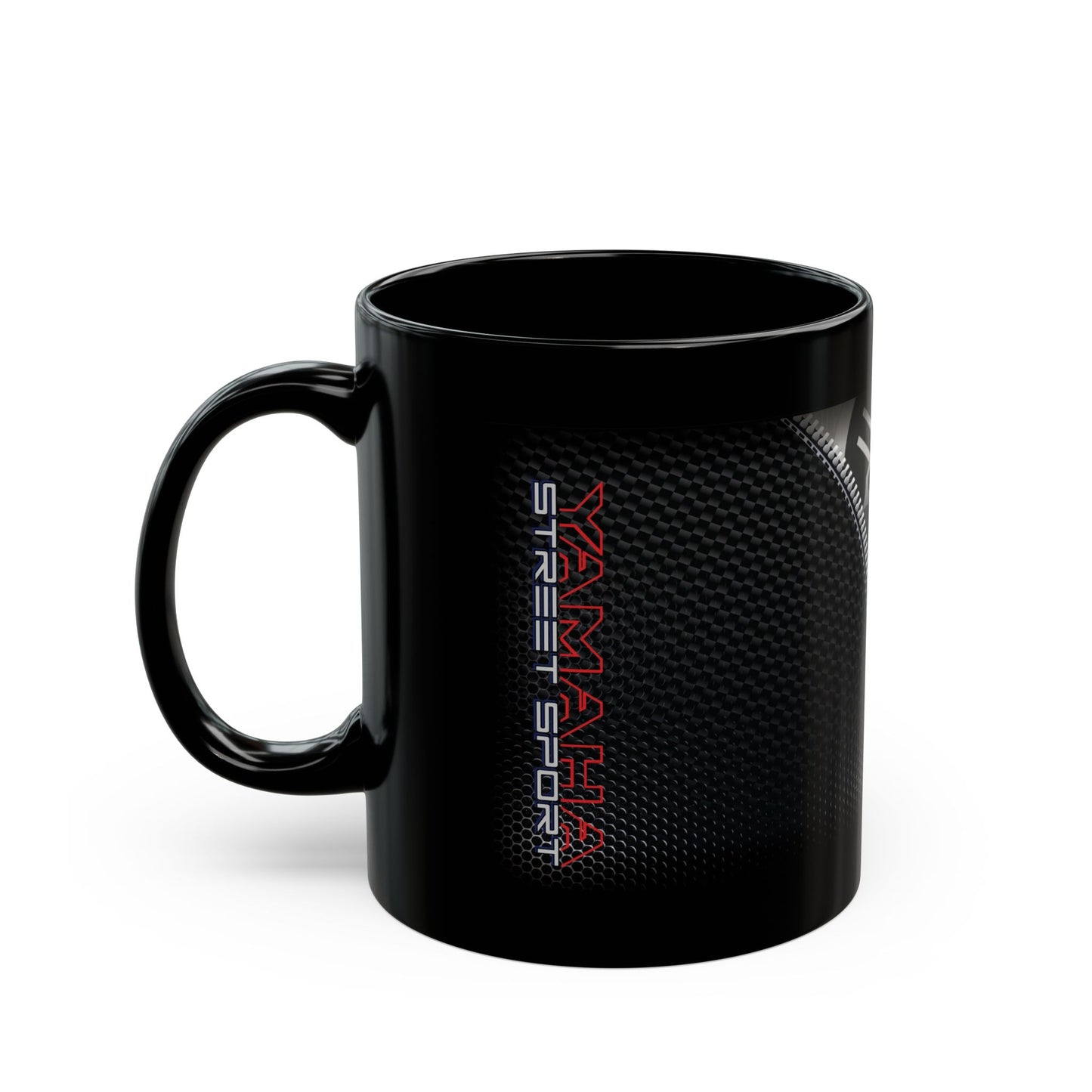Yamaha Inspired Lifestyle. Yamaha Inspired Designer Black Coffee Mug