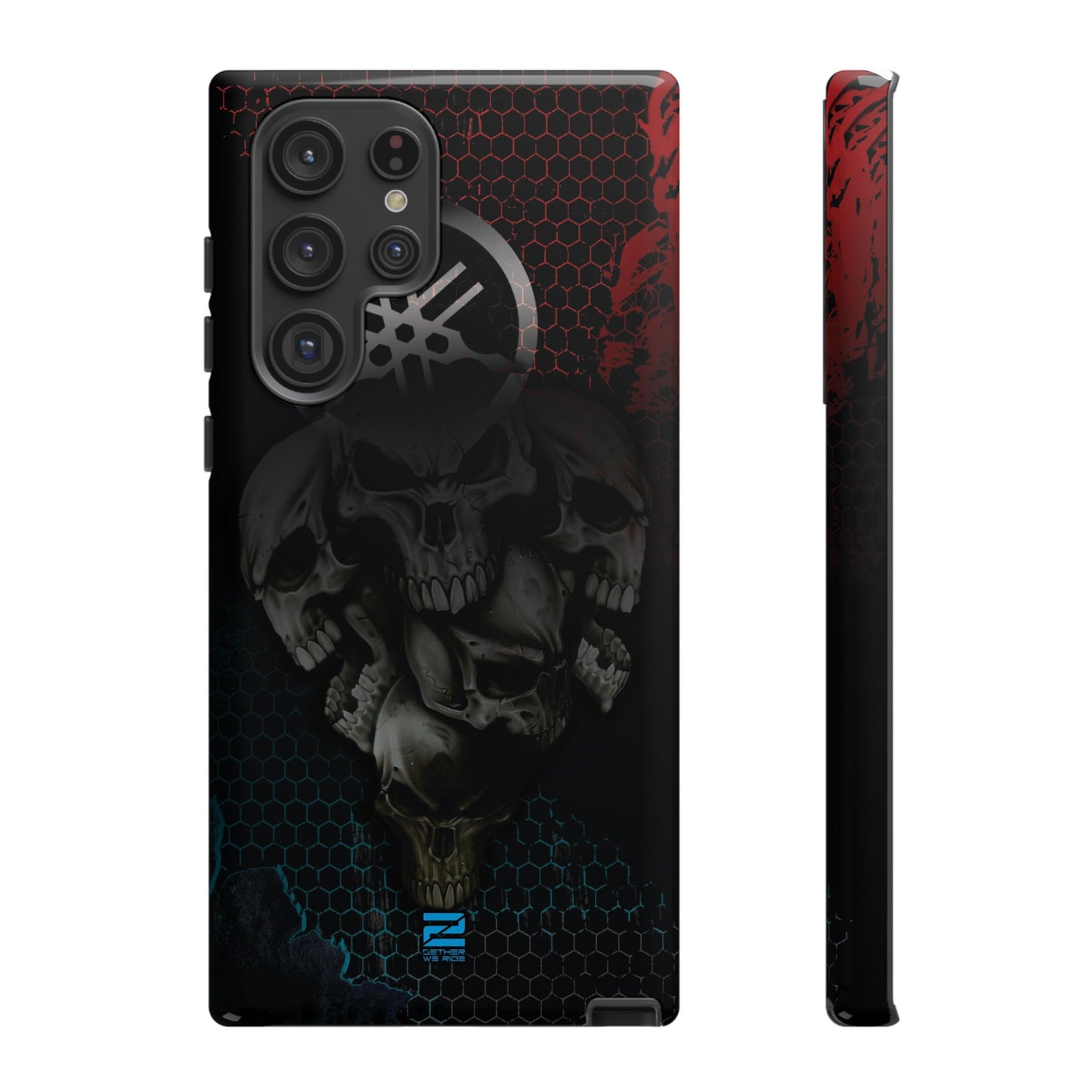Yamaha Inspired Lifestyle. Yamaha 5 Skulls tough phone cases.