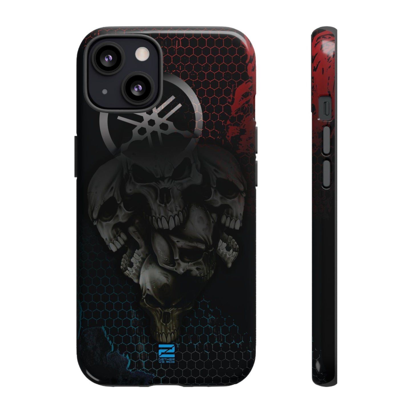 Yamaha Inspired Lifestyle. Yamaha 5 Skulls tough phone cases.