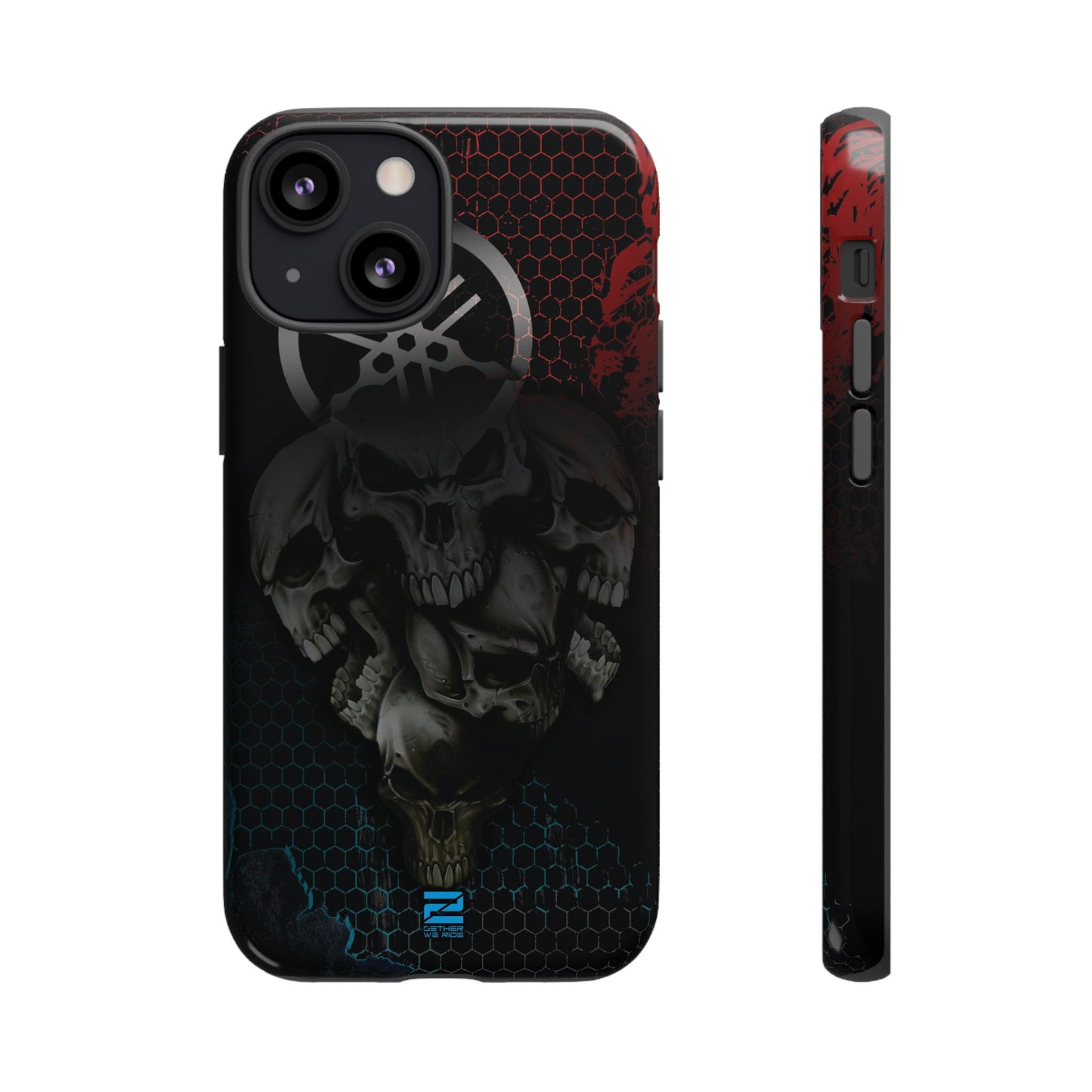 Yamaha Inspired Lifestyle. Yamaha 5 Skulls tough phone cases.