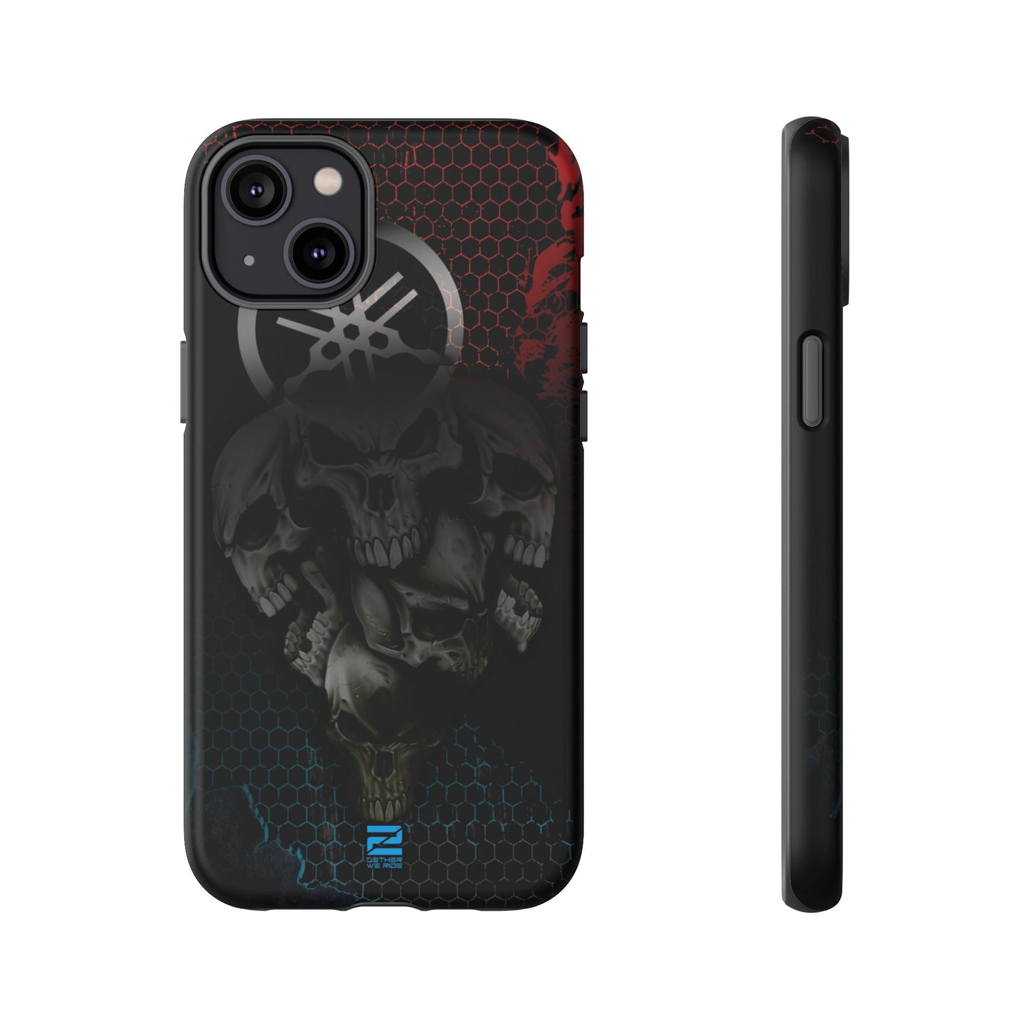 Yamaha Inspired Lifestyle. Yamaha 5 Skulls tough phone cases.