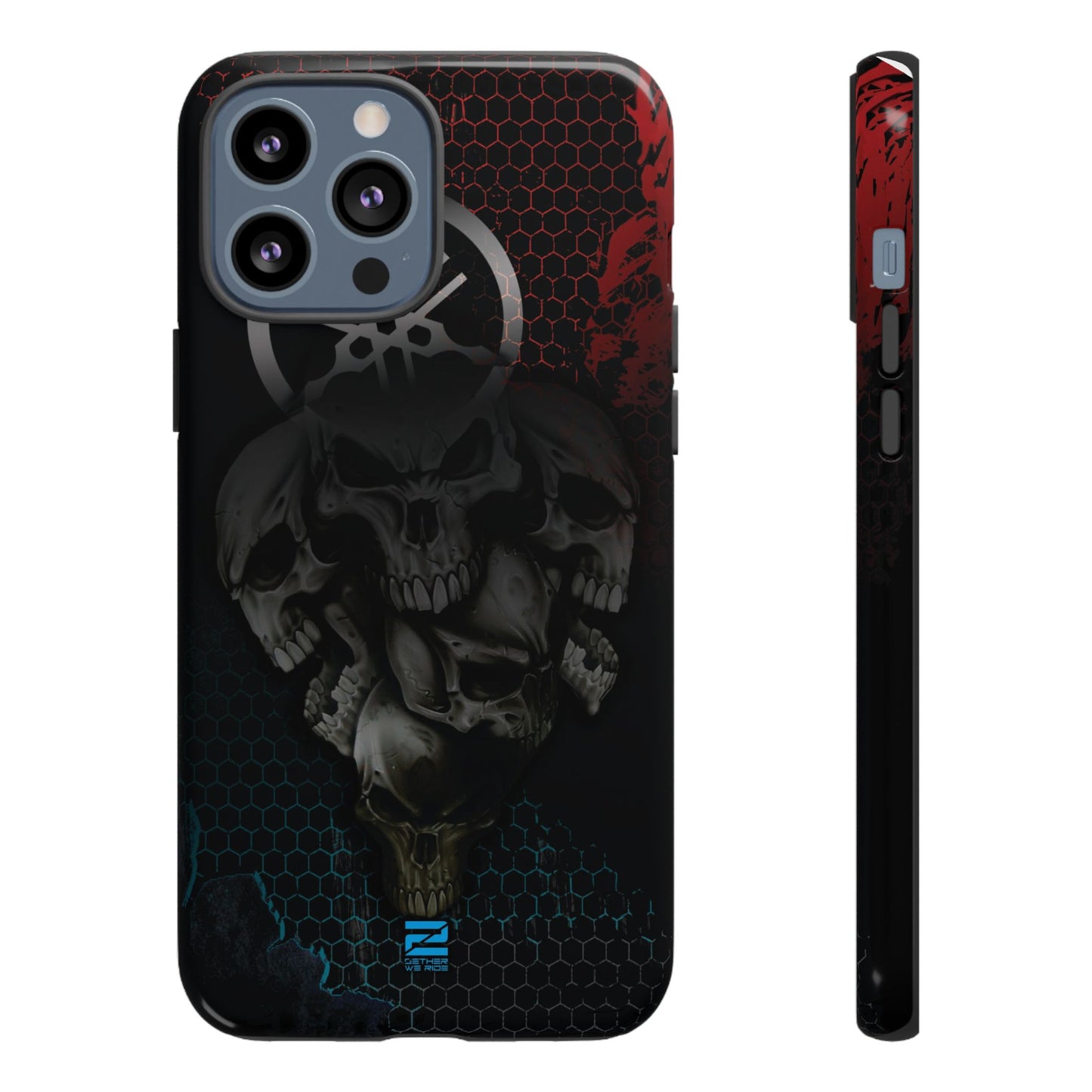Yamaha Inspired Lifestyle. Yamaha 5 Skulls tough phone cases.