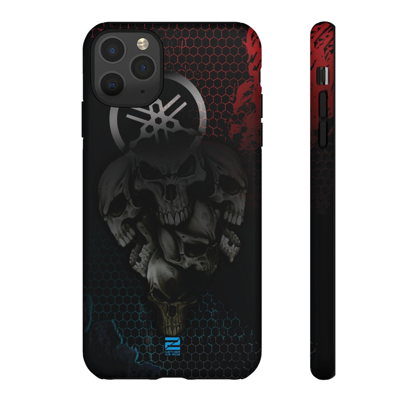 Yamaha Inspired Lifestyle. Yamaha 5 Skulls tough phone cases.