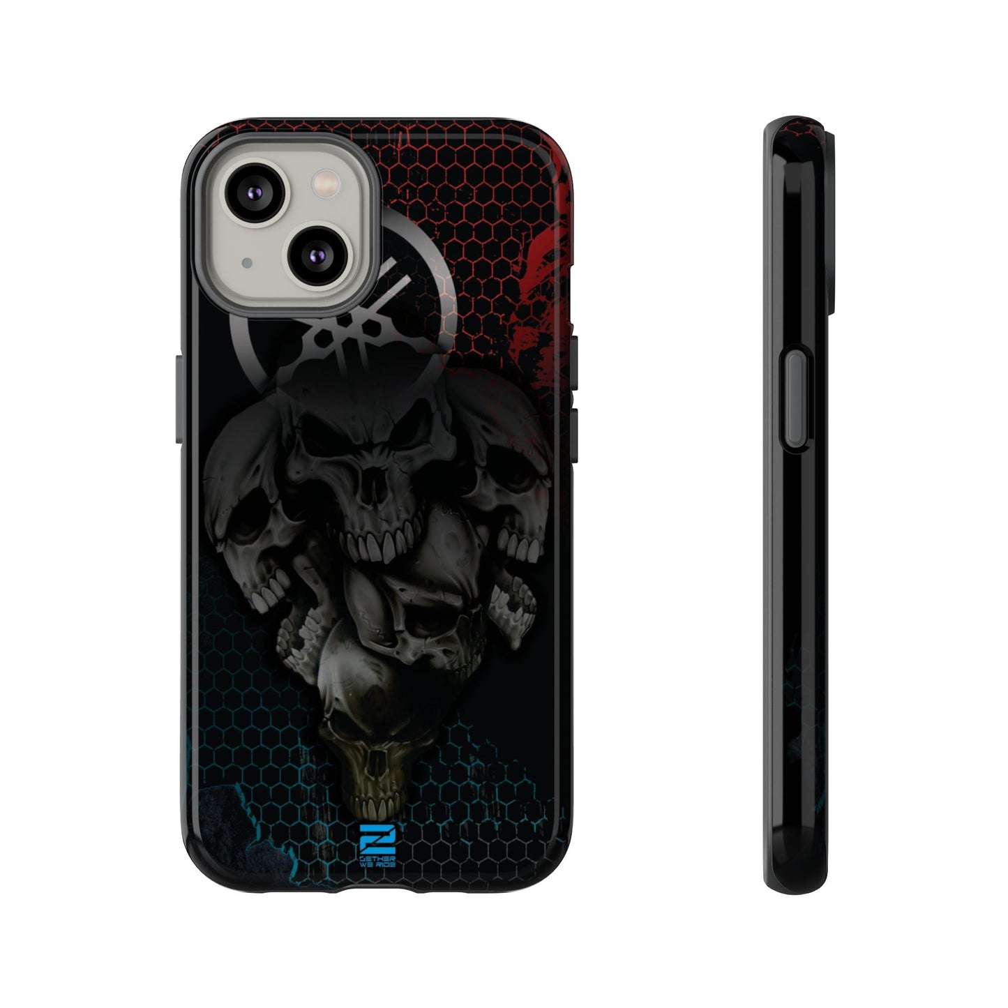 Yamaha Inspired Lifestyle. Yamaha 5 Skulls tough phone cases.