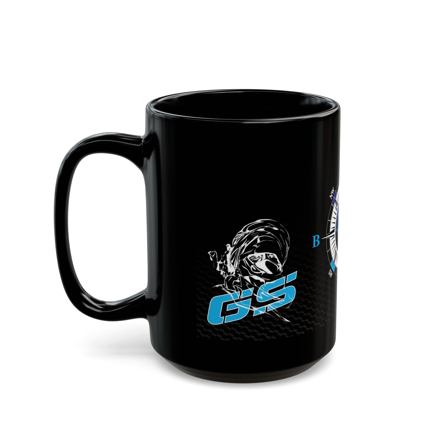 BMW Inspired Lifestyle. BMW Inspired Designer Black Coffee Mug.