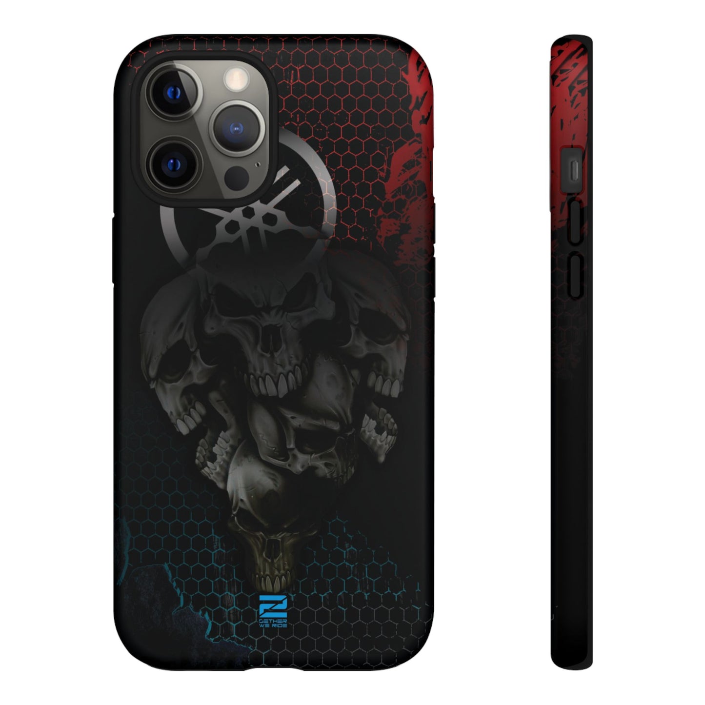 Yamaha Inspired Lifestyle. Yamaha 5 Skulls tough phone cases.