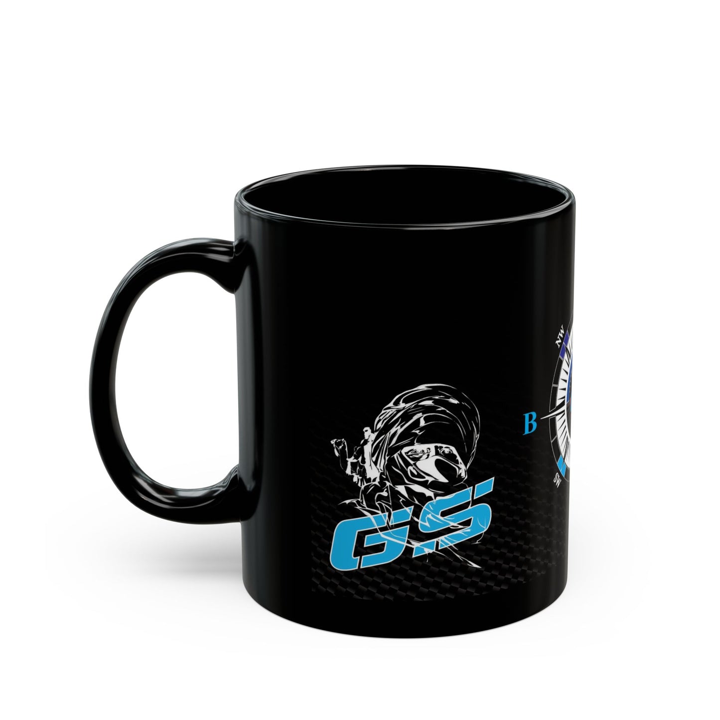 BMW Inspired Lifestyle. BMW Inspired Designer Black Coffee Mug.