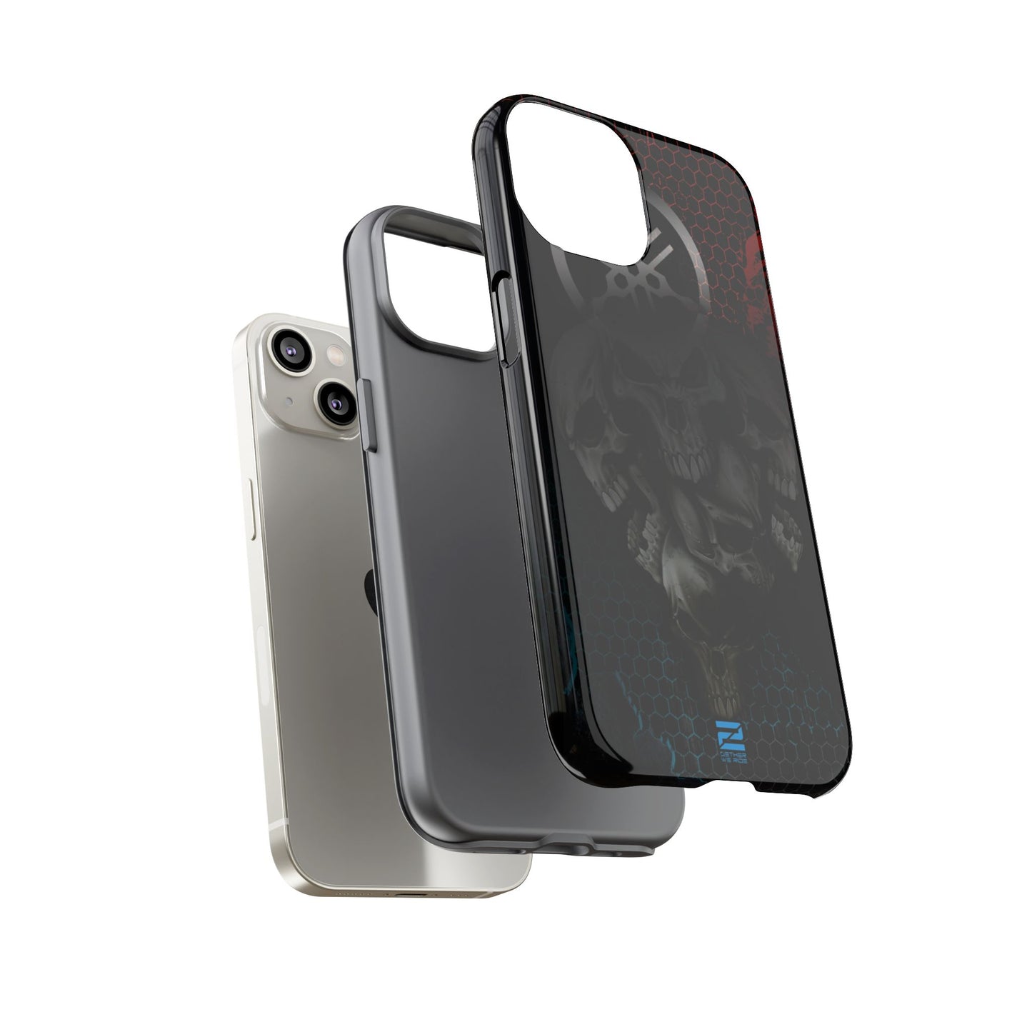 Yamaha Inspired Lifestyle. Yamaha 5 Skulls tough phone cases.