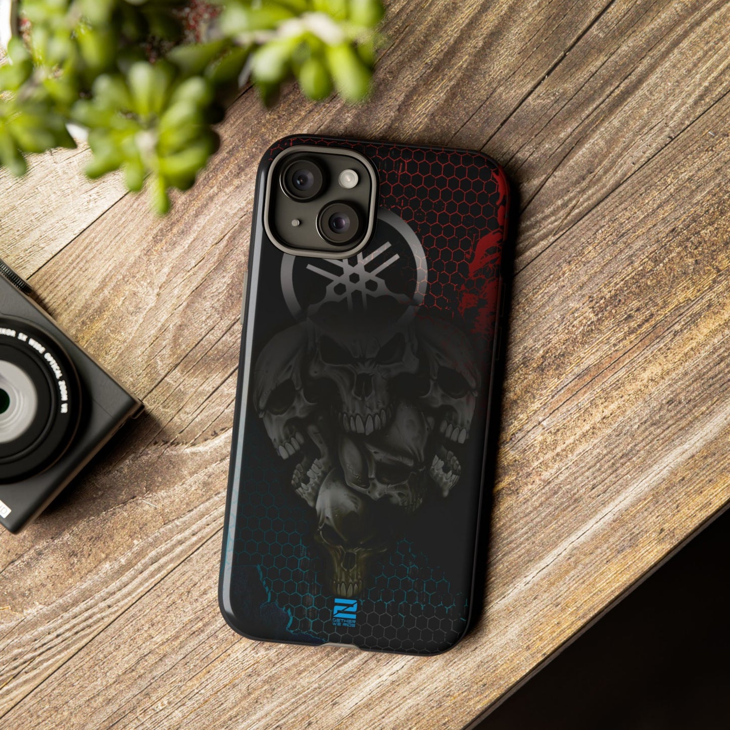 Yamaha Inspired Lifestyle. Yamaha 5 Skulls tough phone cases.