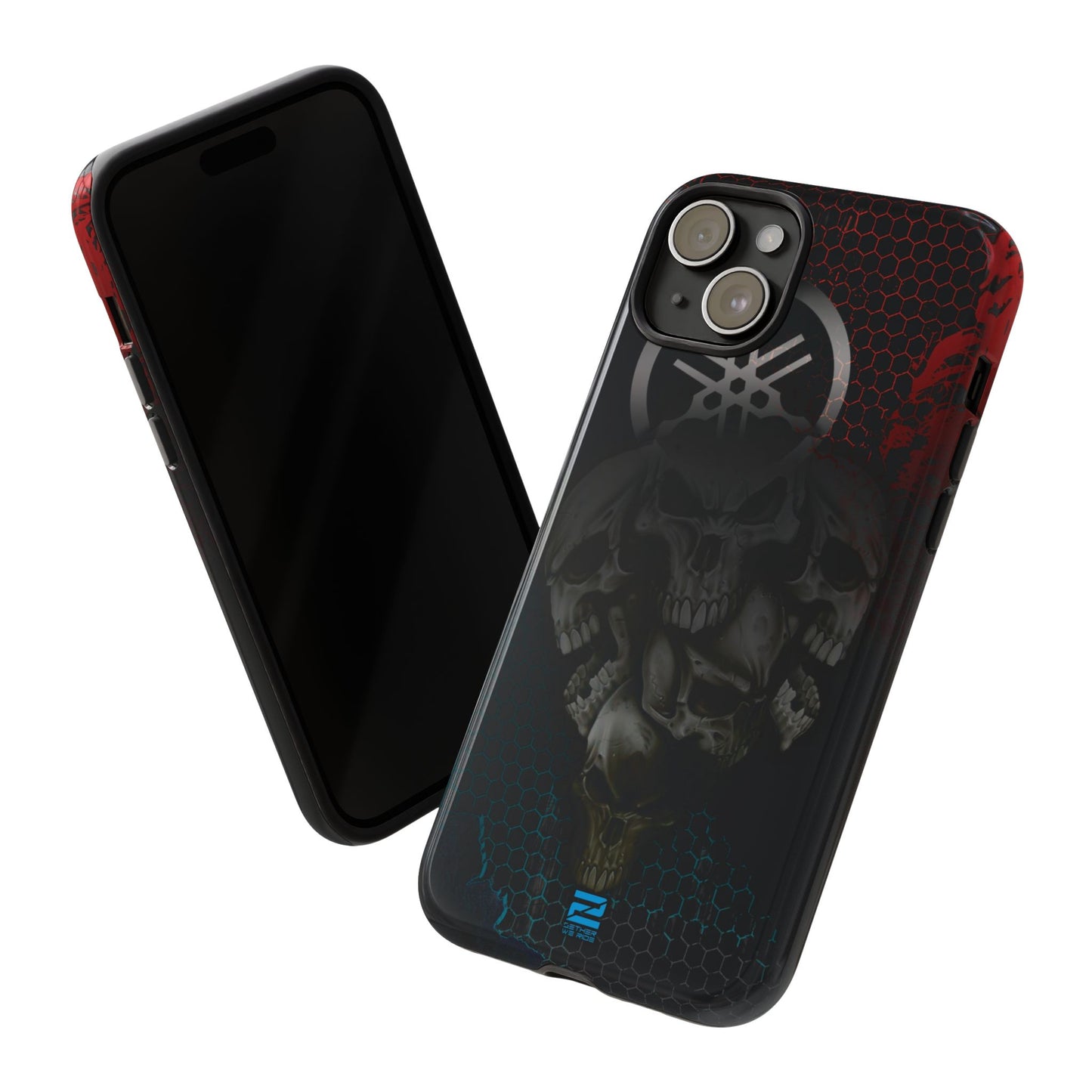 Yamaha Inspired Lifestyle. Yamaha 5 Skulls tough phone cases.