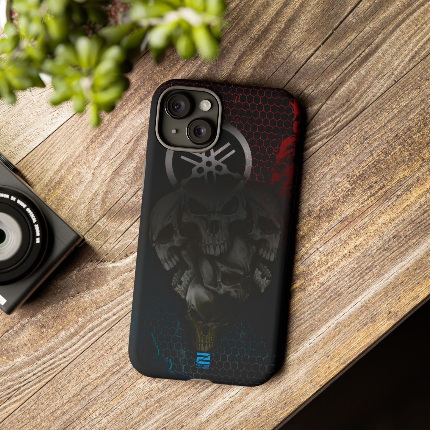 Yamaha Inspired Lifestyle. Yamaha 5 Skulls tough phone cases.