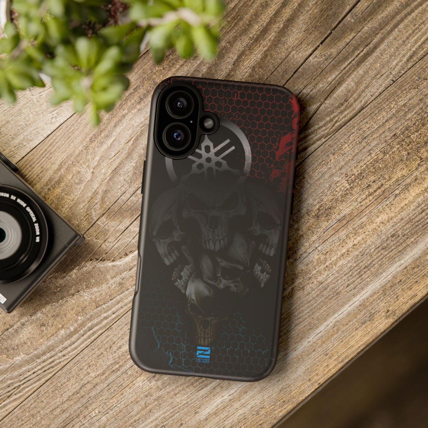 Yamaha Inspired Lifestyle. Yamaha 5 Skulls tough phone cases.
