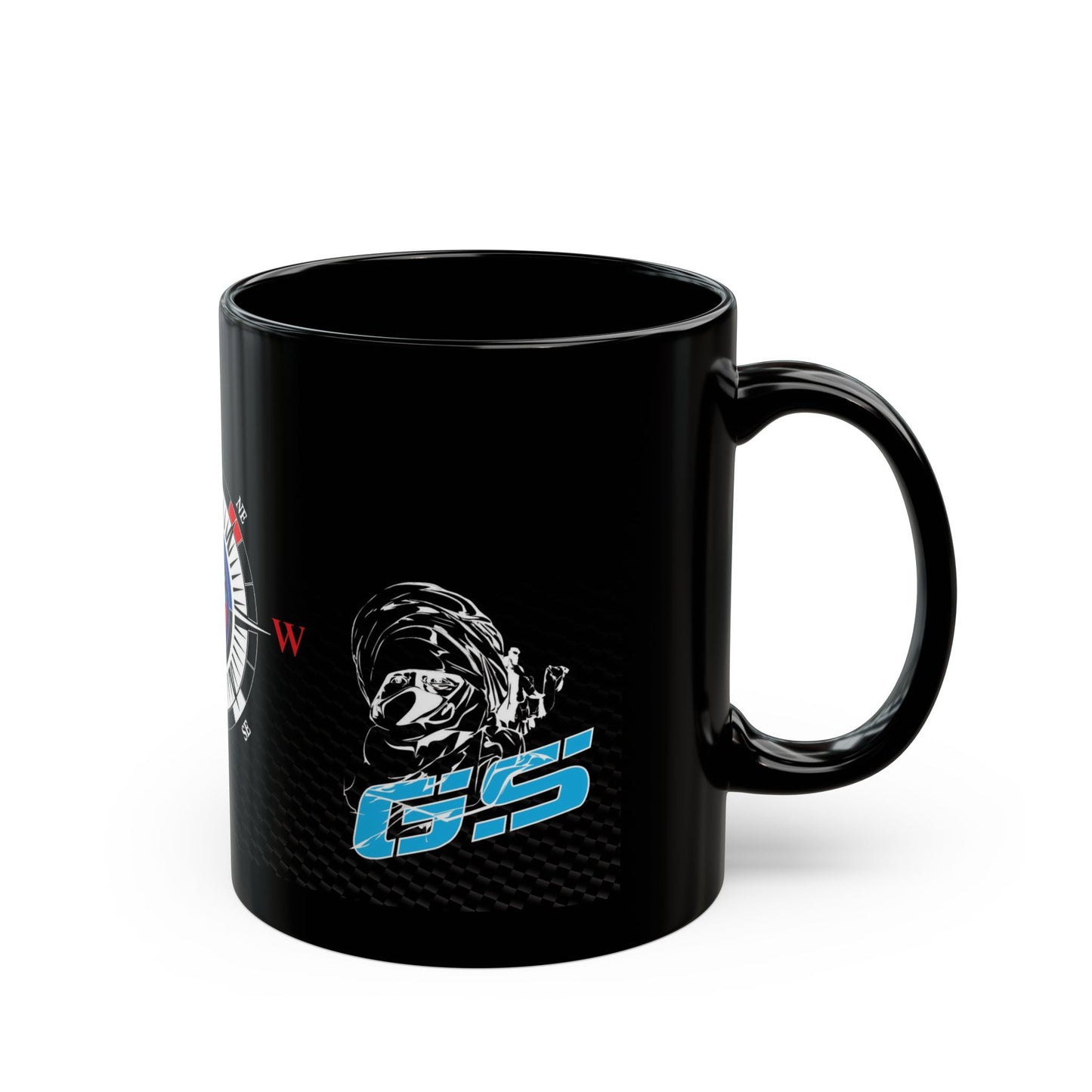 BMW Inspired Lifestyle. BMW Inspired Designer Black Coffee Mug.