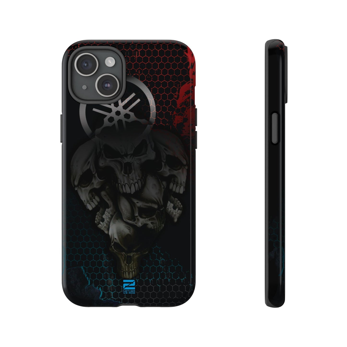 Yamaha Inspired Lifestyle. Yamaha 5 Skulls tough phone cases.