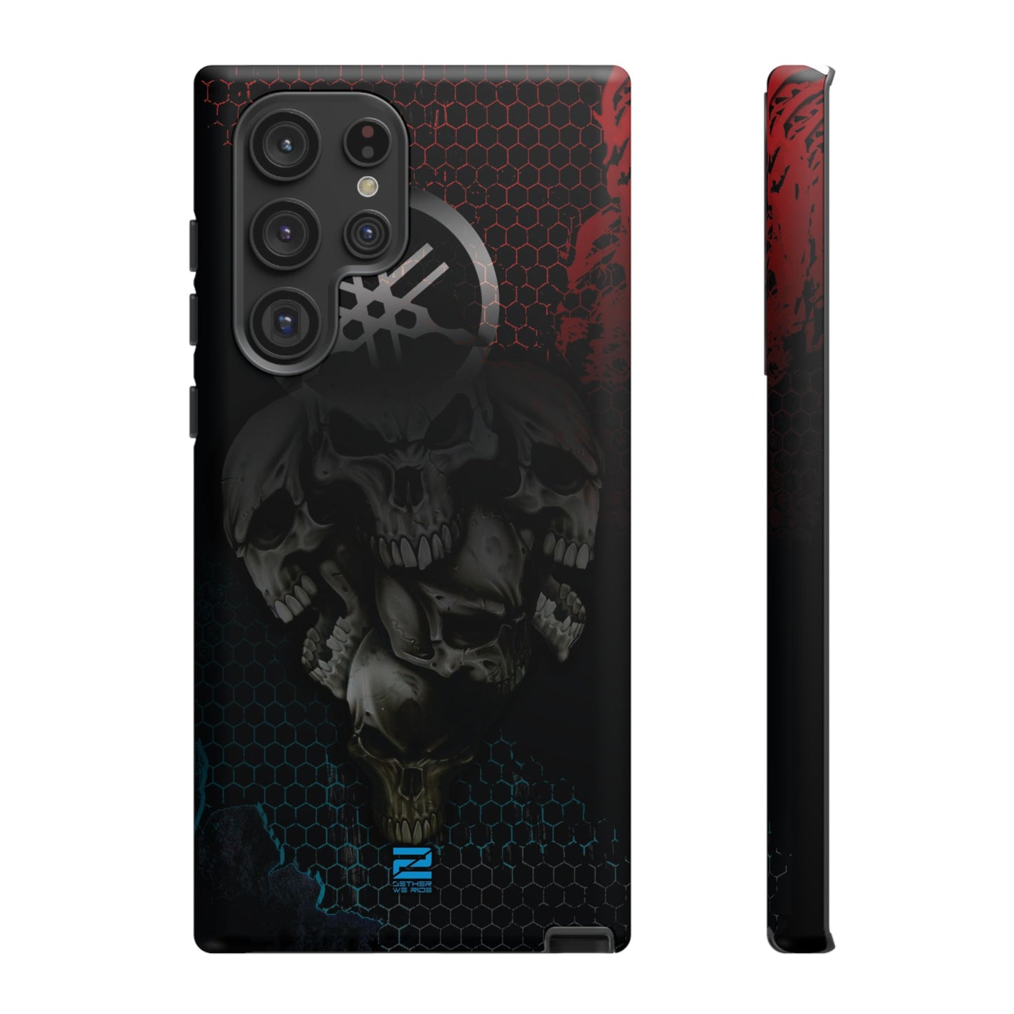 Yamaha Inspired Lifestyle. Yamaha 5 Skulls tough phone cases.