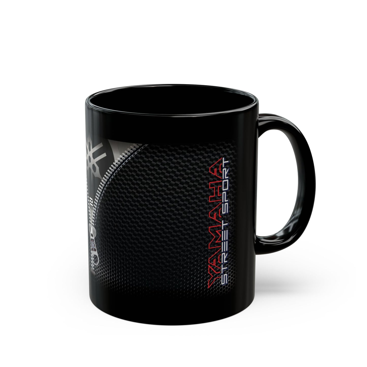 Yamaha Inspired Lifestyle. Yamaha Inspired Designer Black Coffee Mug