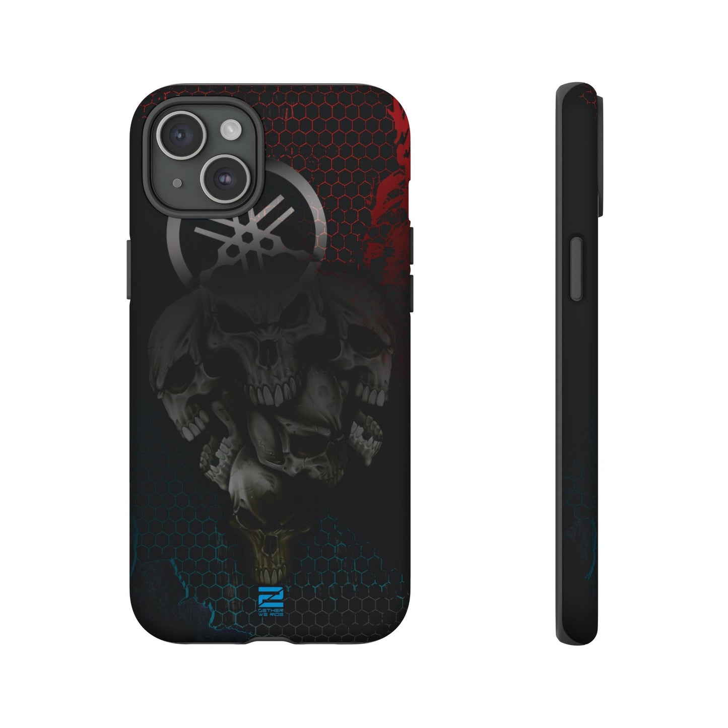 Yamaha Inspired Lifestyle. Yamaha 5 Skulls tough phone cases.