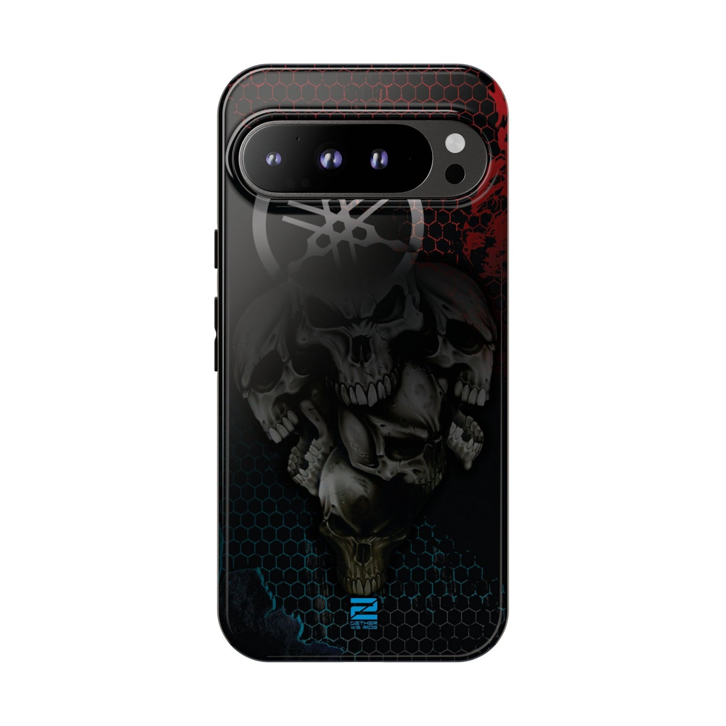 Yamaha Inspired Lifestyle. Yamaha 5 Skulls tough phone cases.