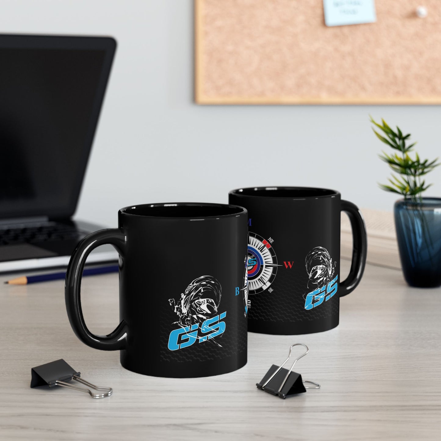BMW Inspired Lifestyle. BMW Inspired Designer Black Coffee Mug.