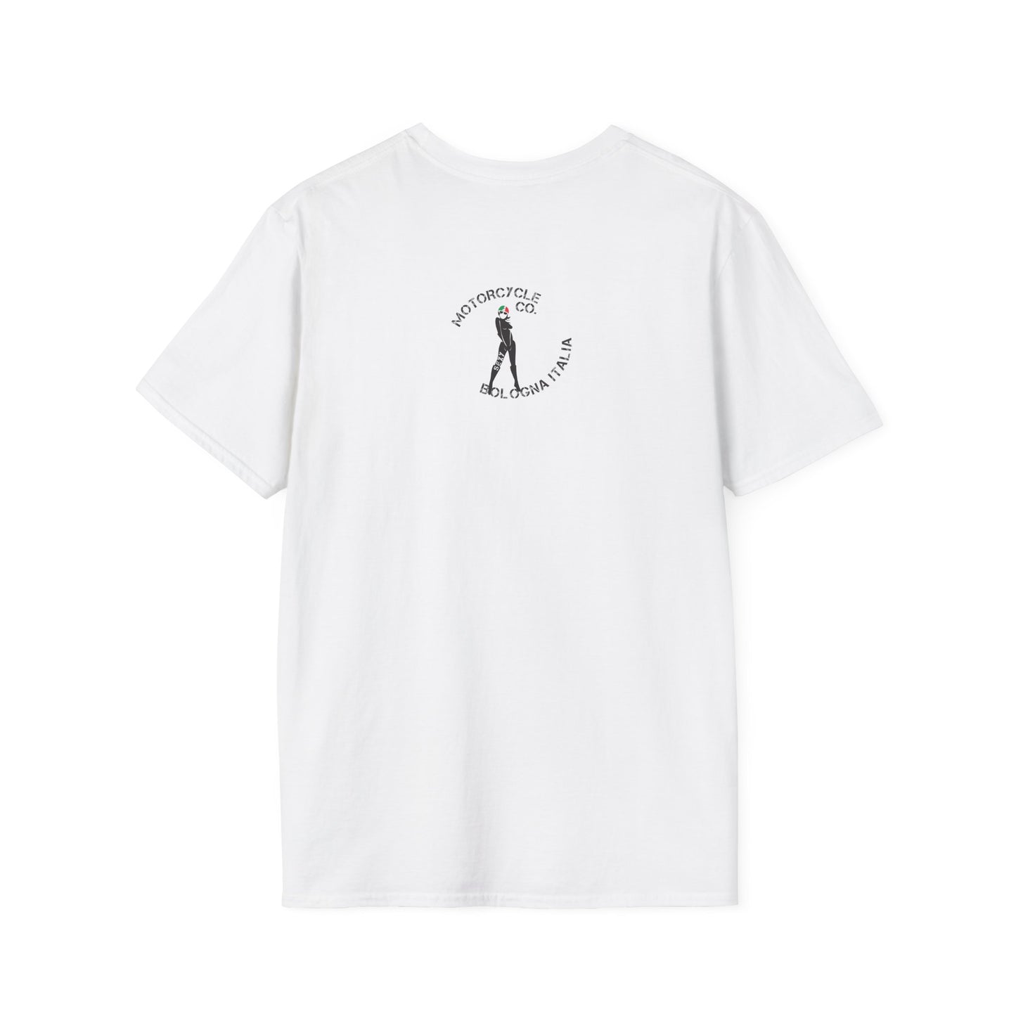 Ducati Inspired Apparel. Ducati Fast Racing White Designer Inspired T Shirt