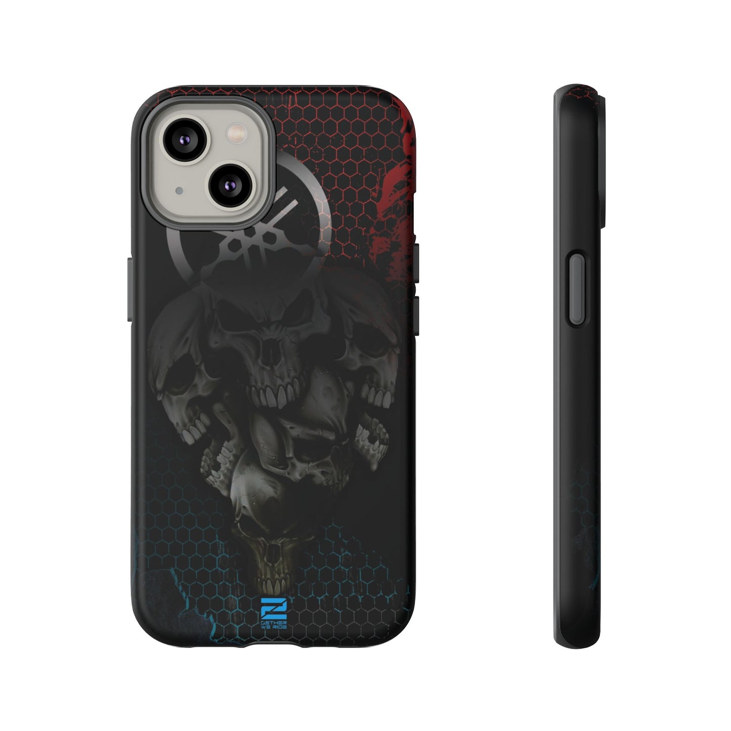 Yamaha Inspired Lifestyle. Yamaha 5 Skulls tough phone cases.