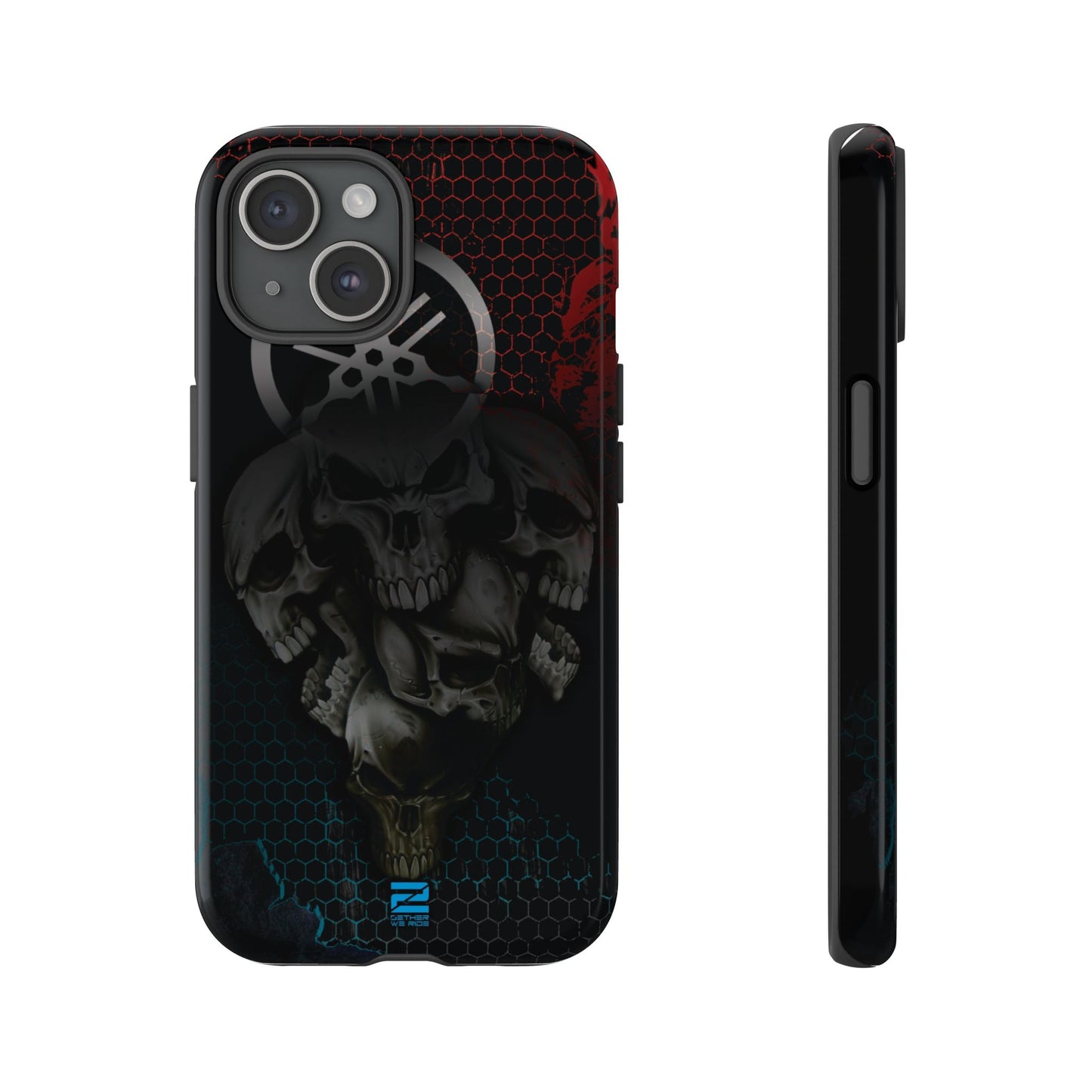 Yamaha Inspired Lifestyle. Yamaha 5 Skulls tough phone cases.