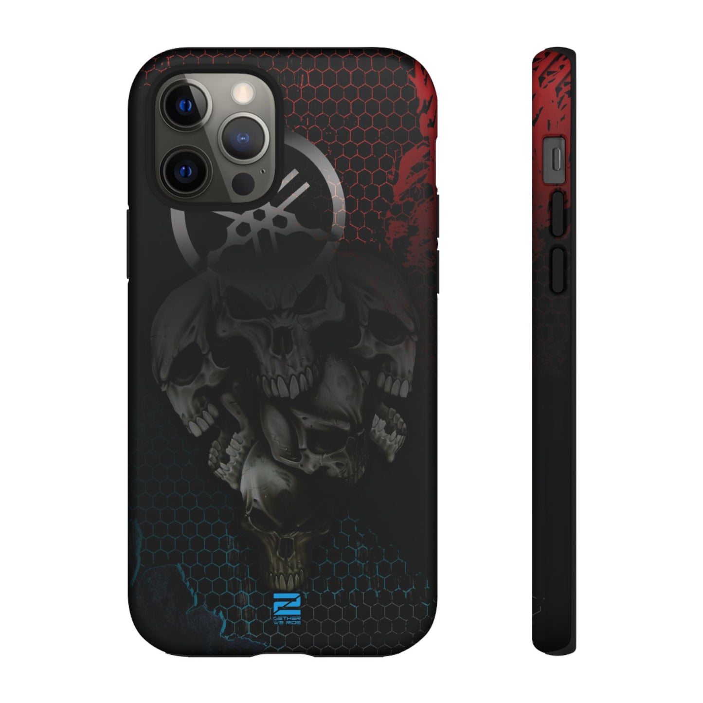 Yamaha Inspired Lifestyle. Yamaha 5 Skulls tough phone cases.